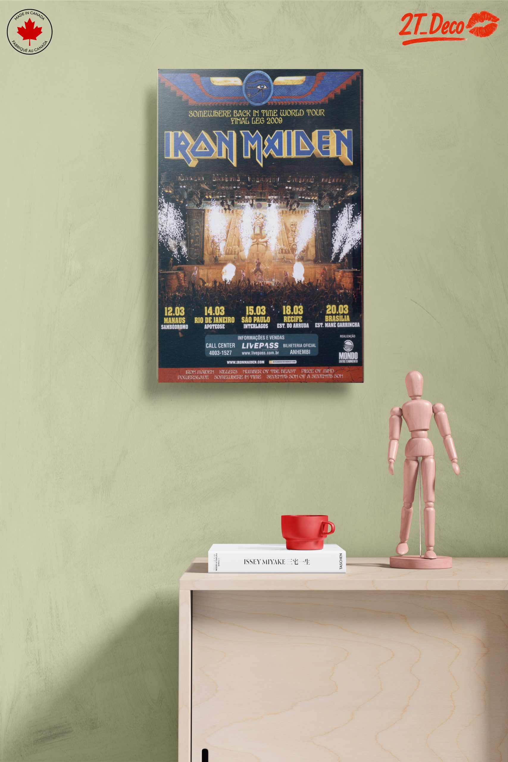 Iron Maiden Tour Poster Art - Image 14