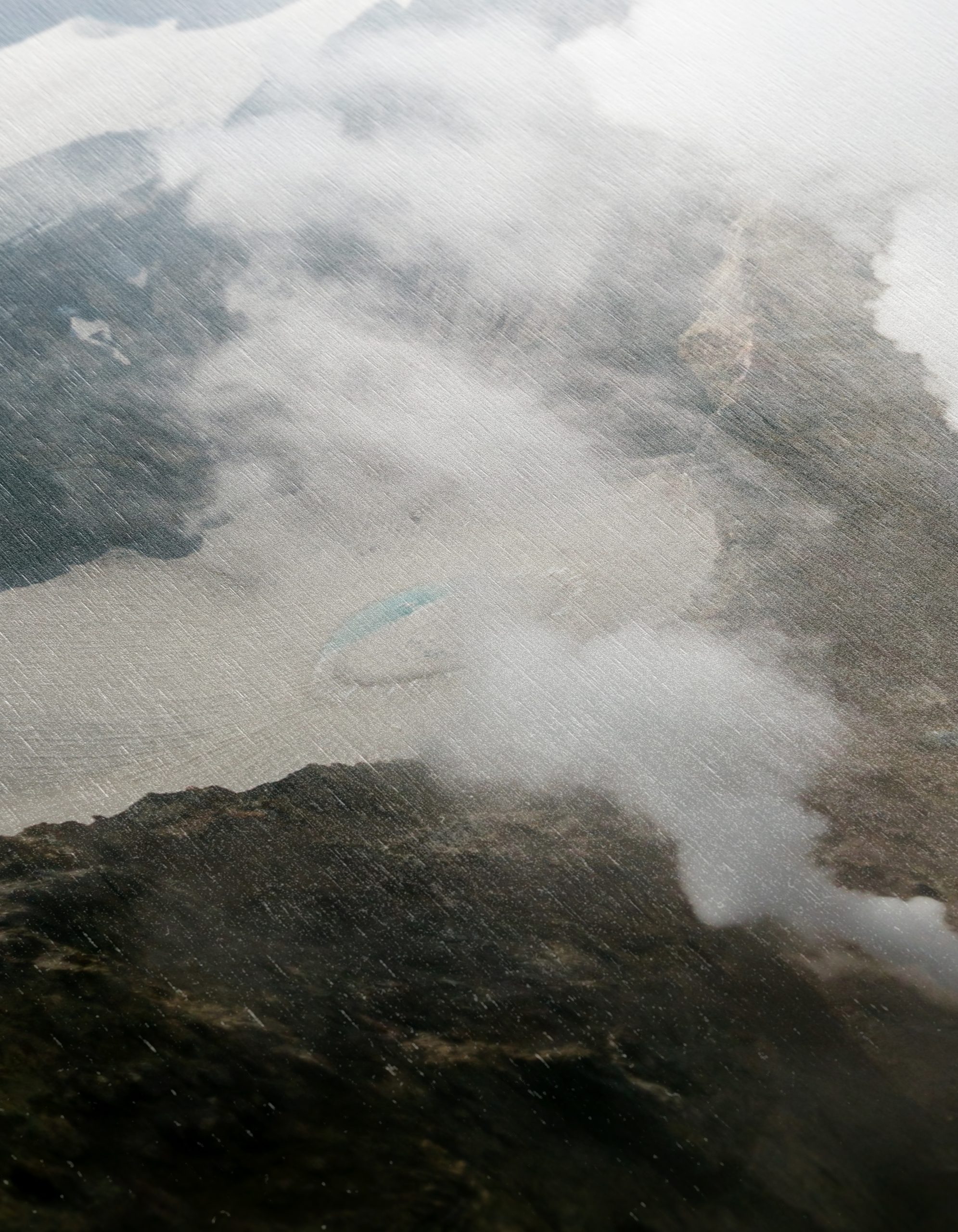 Majestic Volcano Landscape with Clouds - Image 12