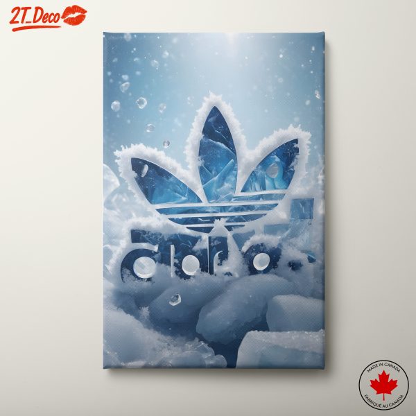 Iced Adidas Logo Art