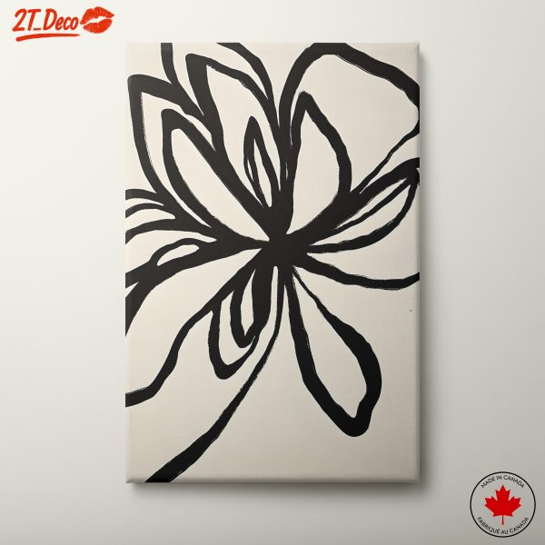 Bold Abstract Flower Art