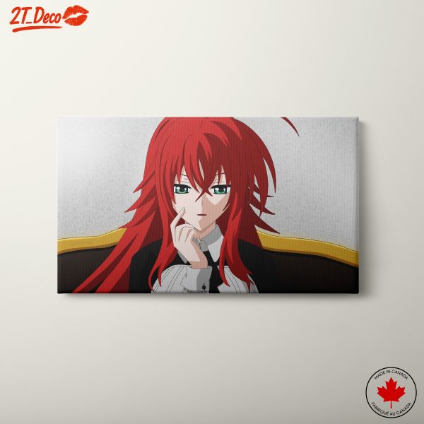 Anime Character with Red Hair and Green Eyes
