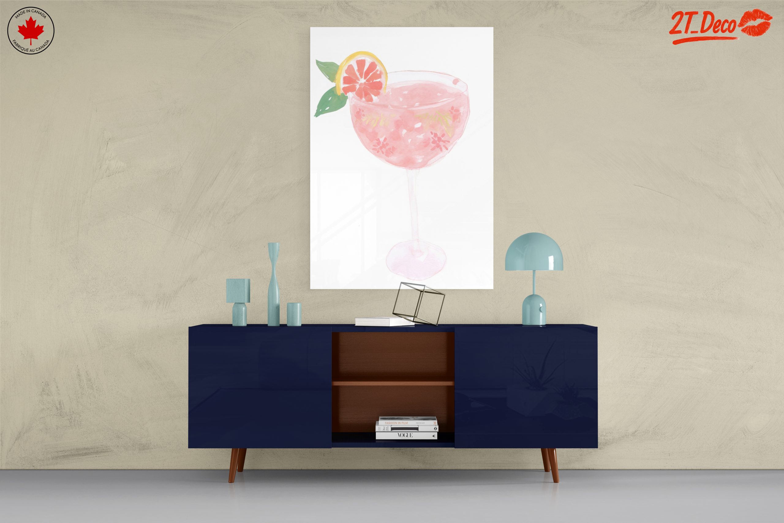 Stylized Cocktail Art with Citrus - Image 8