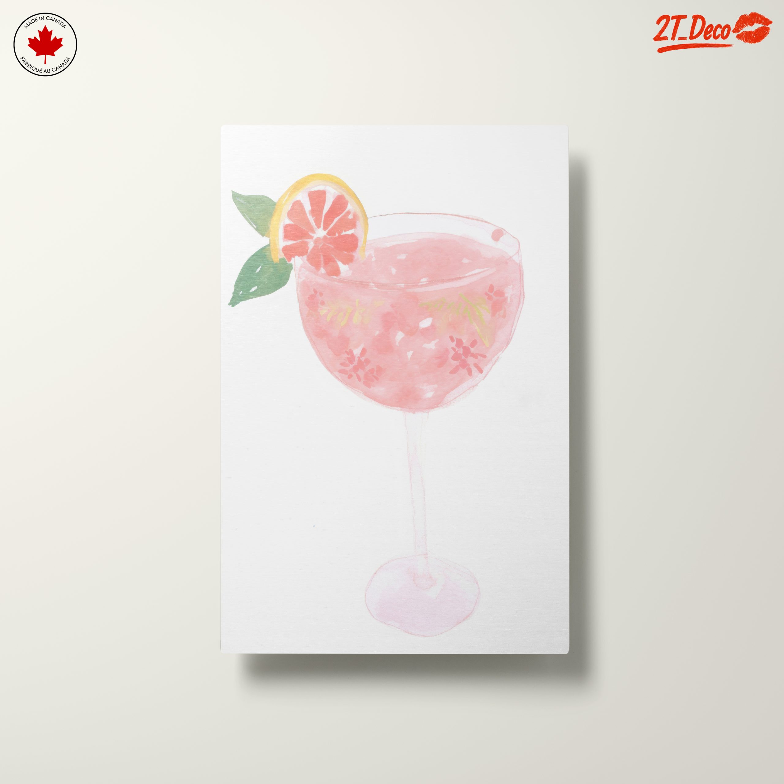 Stylized Cocktail Art with Citrus - Image 10