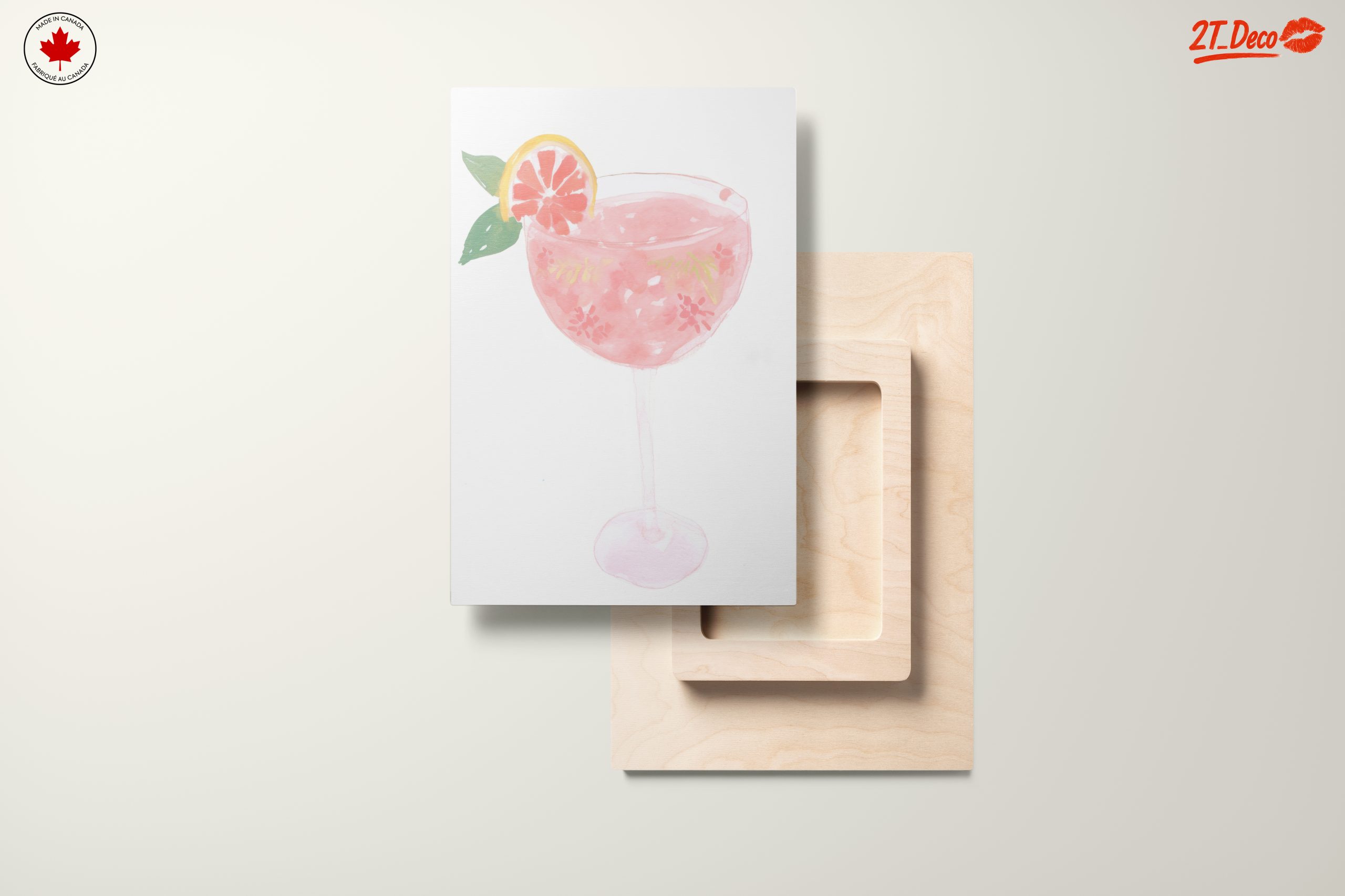 Stylized Cocktail Art with Citrus - Image 11