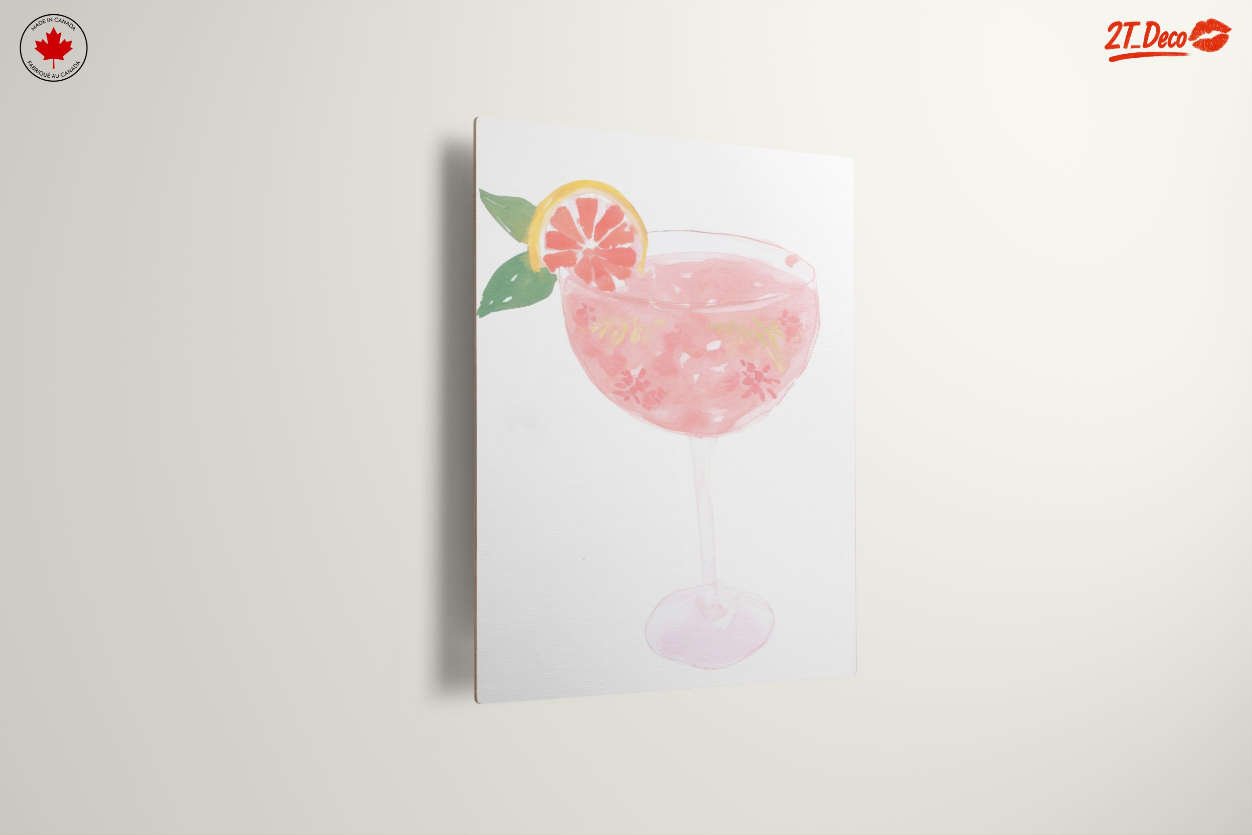 Stylized Cocktail Art with Citrus - Image 13