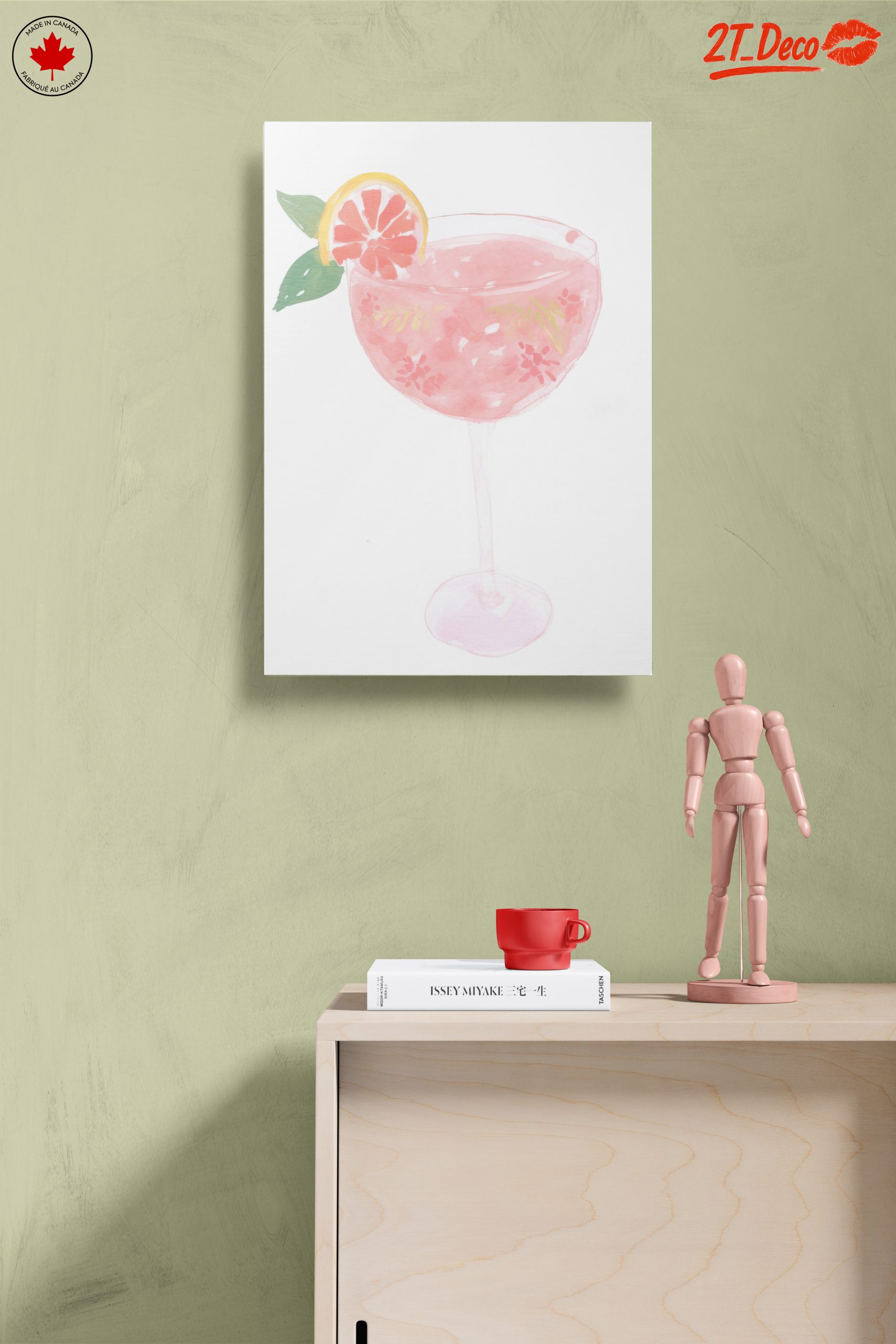 Stylized Cocktail Art with Citrus - Image 14