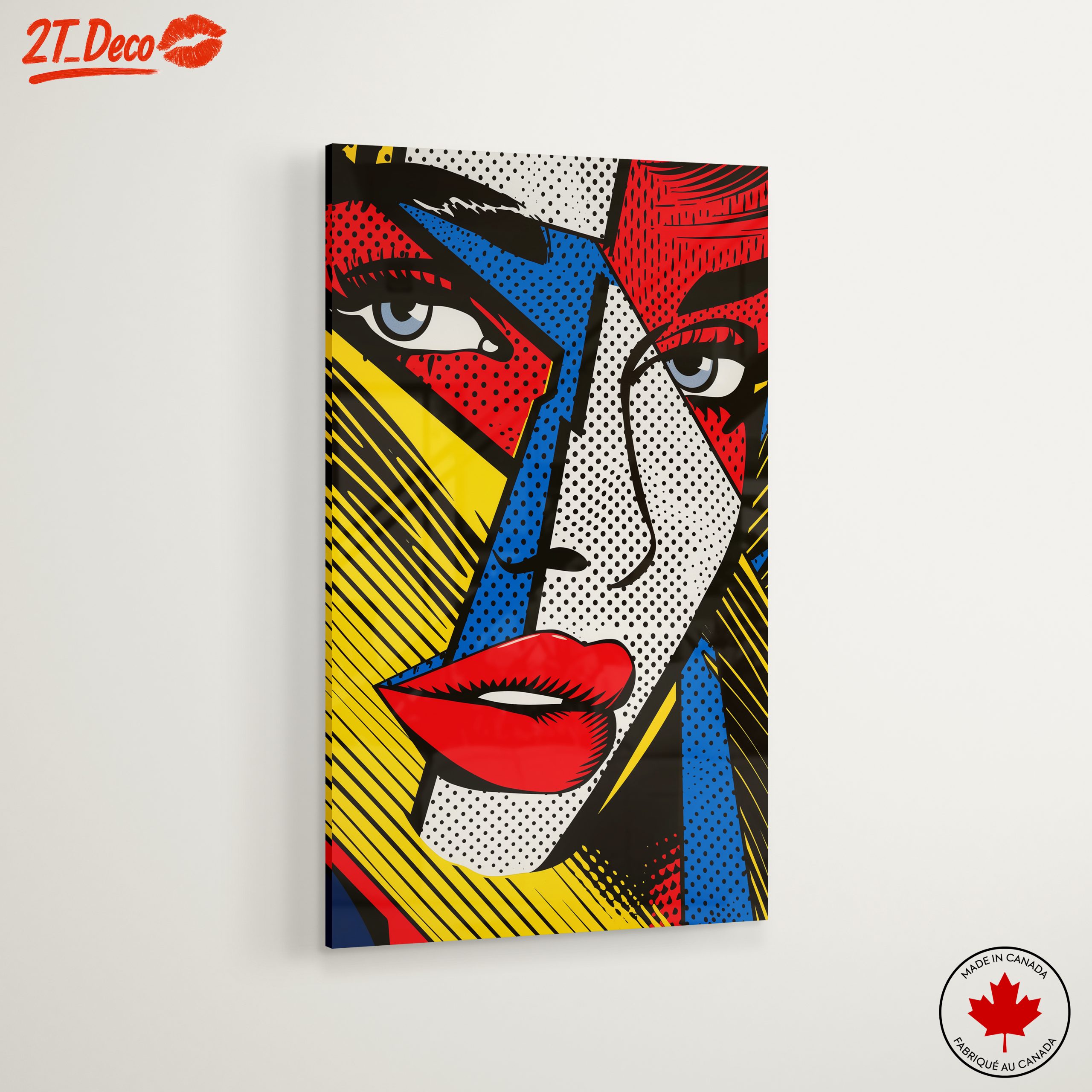 Vibrant Pop Art Style Portrait - Image 6