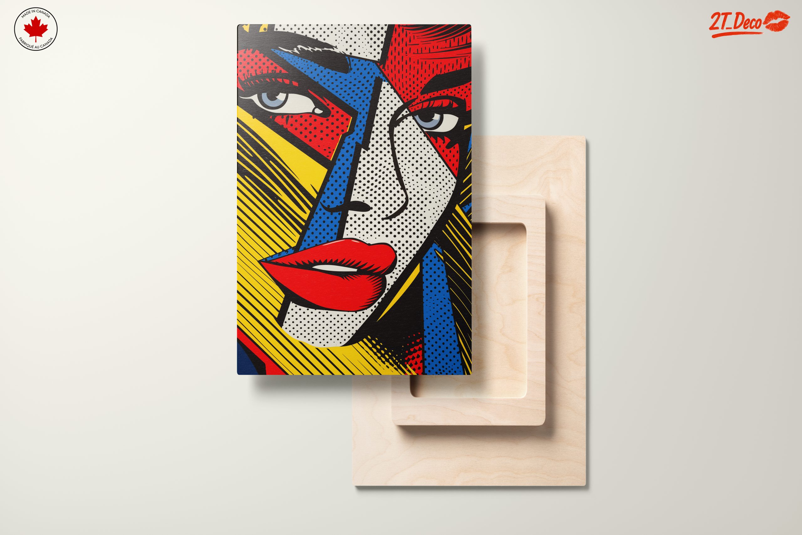 Vibrant Pop Art Style Portrait - Image 11