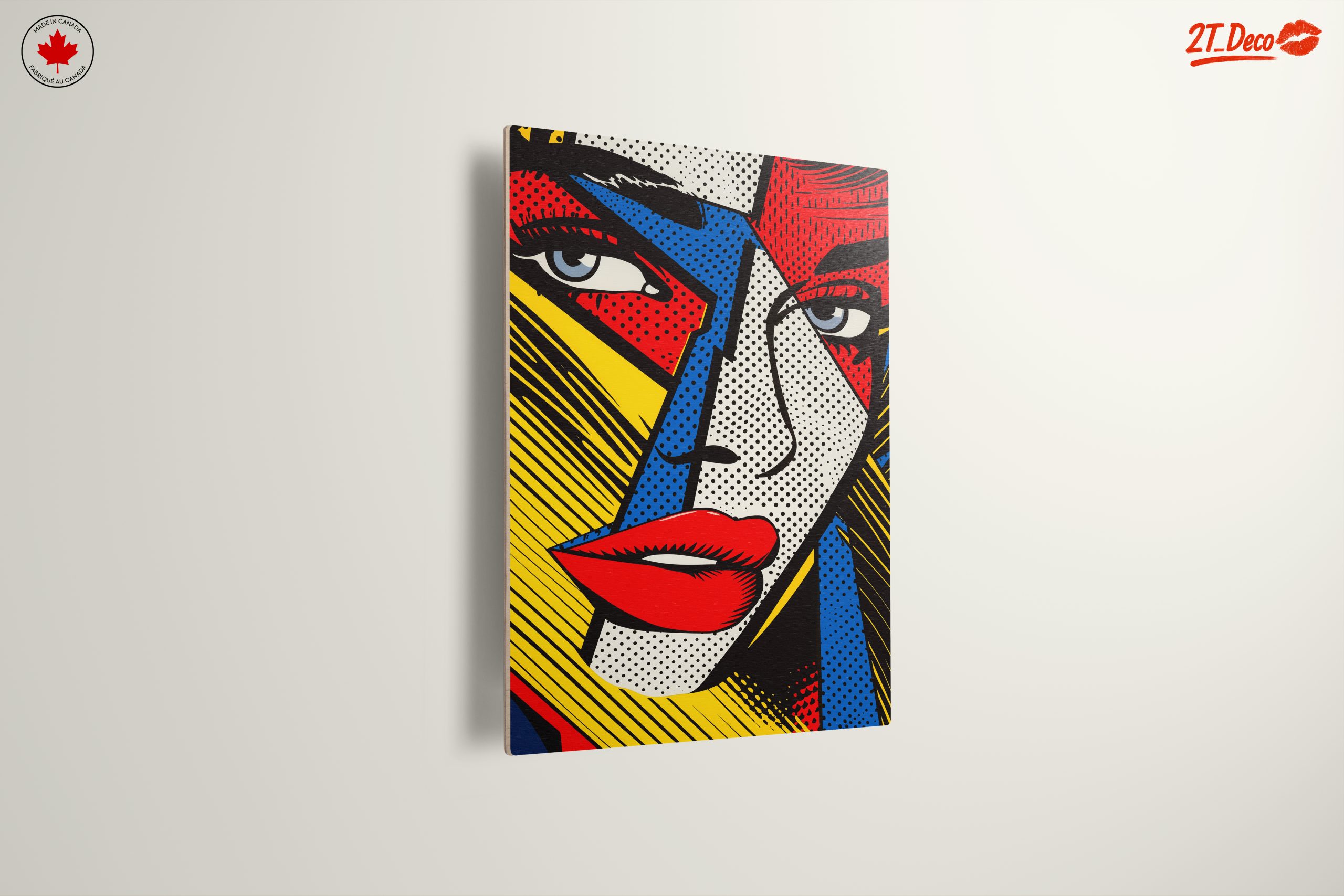 Vibrant Pop Art Style Portrait - Image 13
