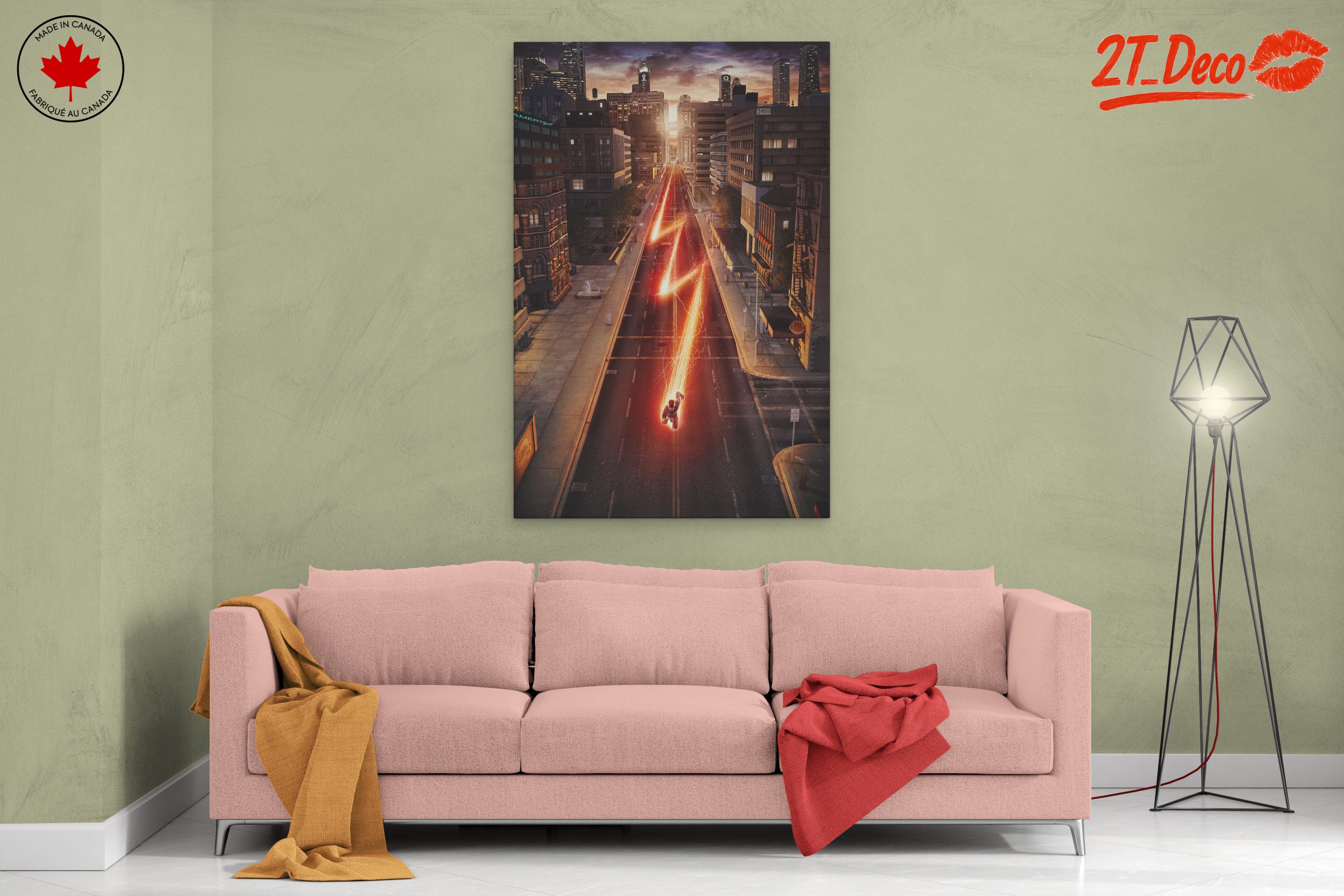 Dynamic Flash Artwork in Urban Setting - Image 2