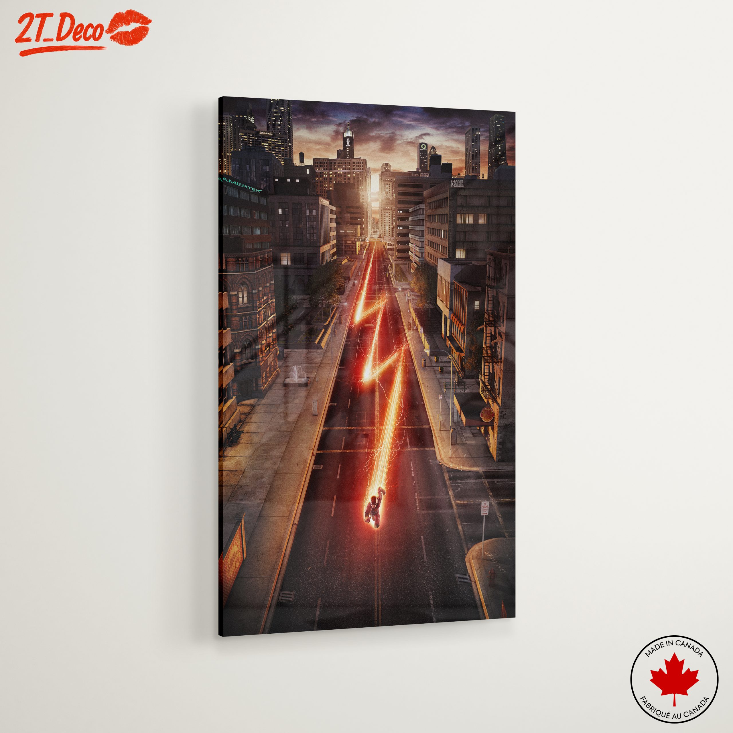 Dynamic Flash Artwork in Urban Setting - Image 6