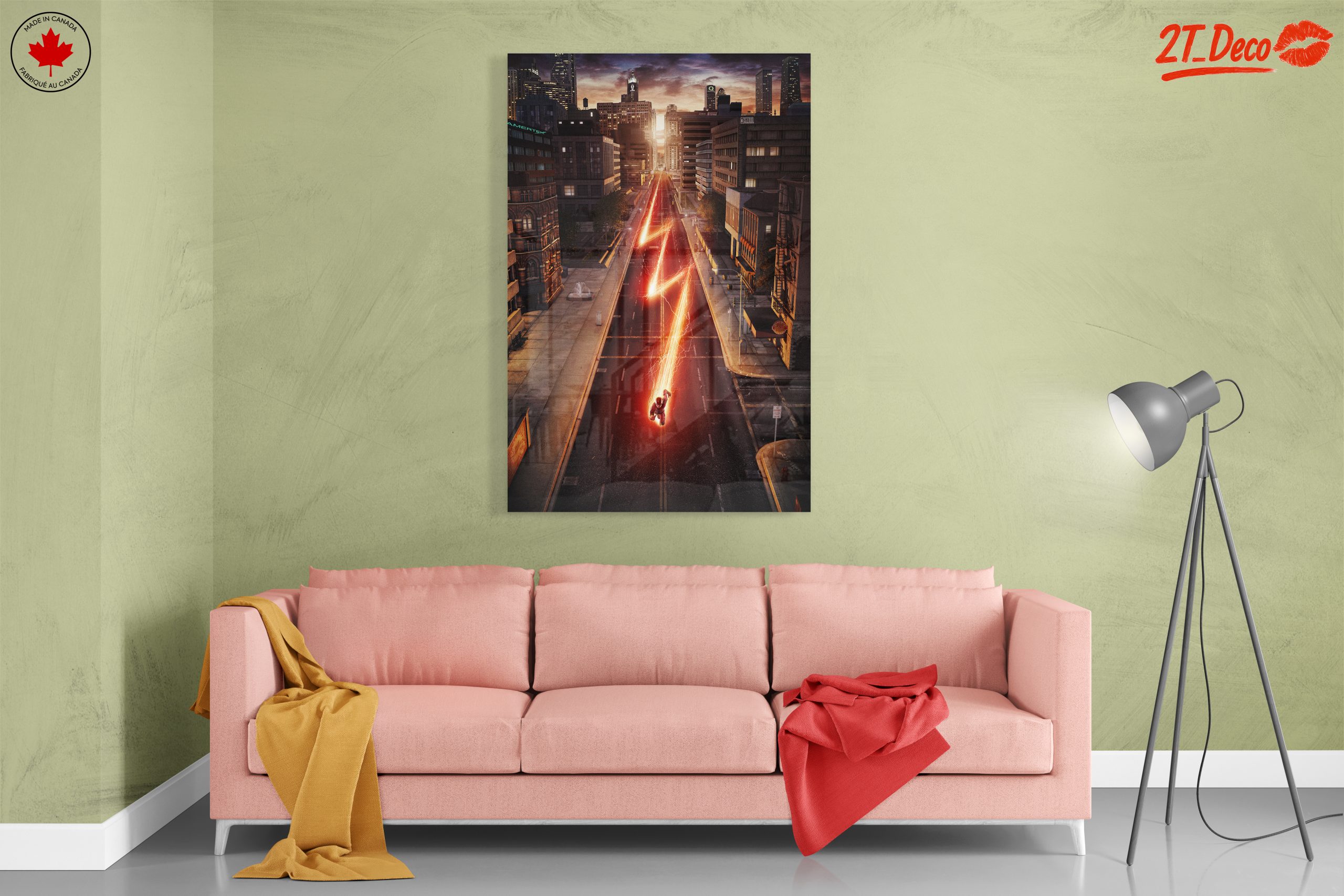 Dynamic Flash Artwork in Urban Setting - Image 7
