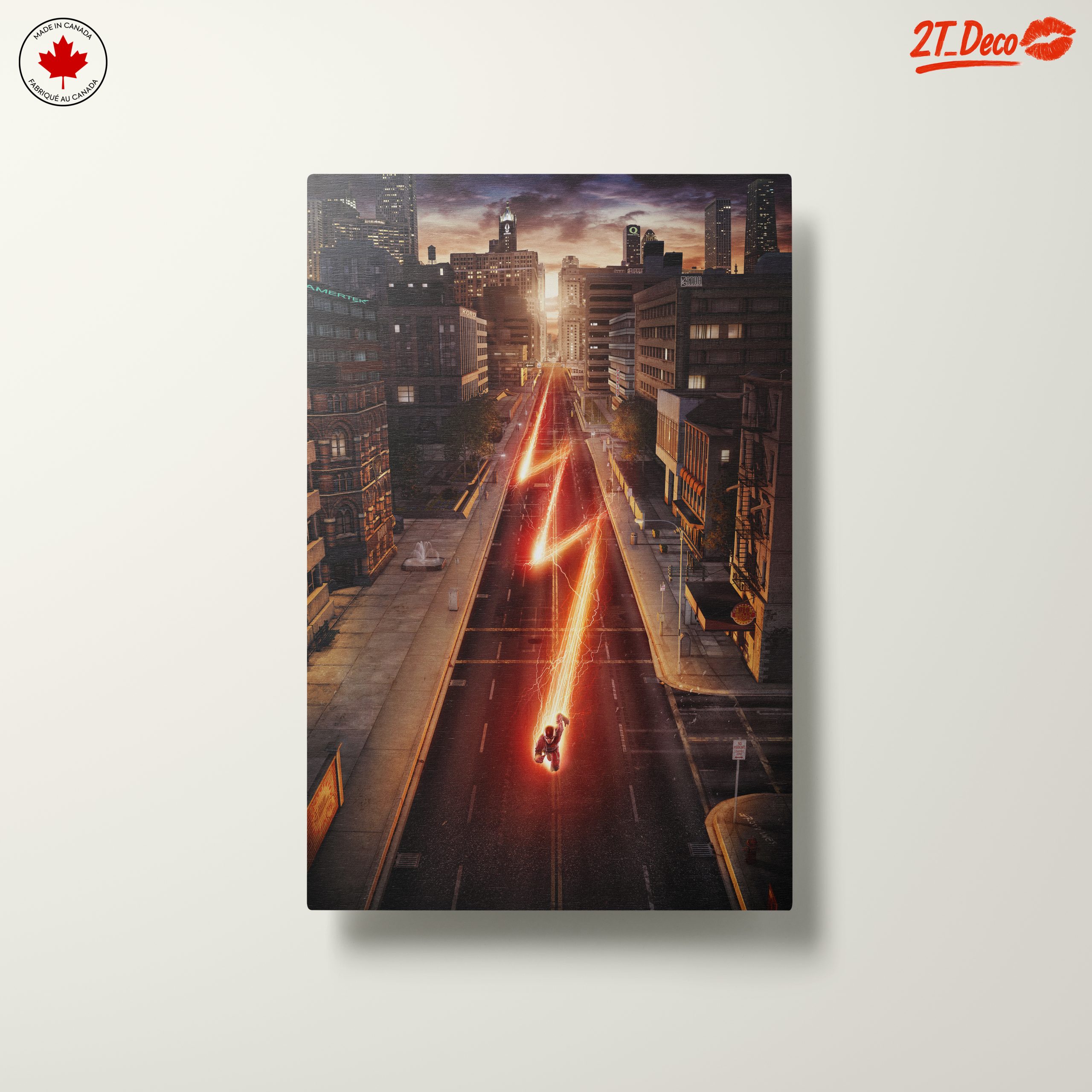 Dynamic Flash Artwork in Urban Setting - Image 10