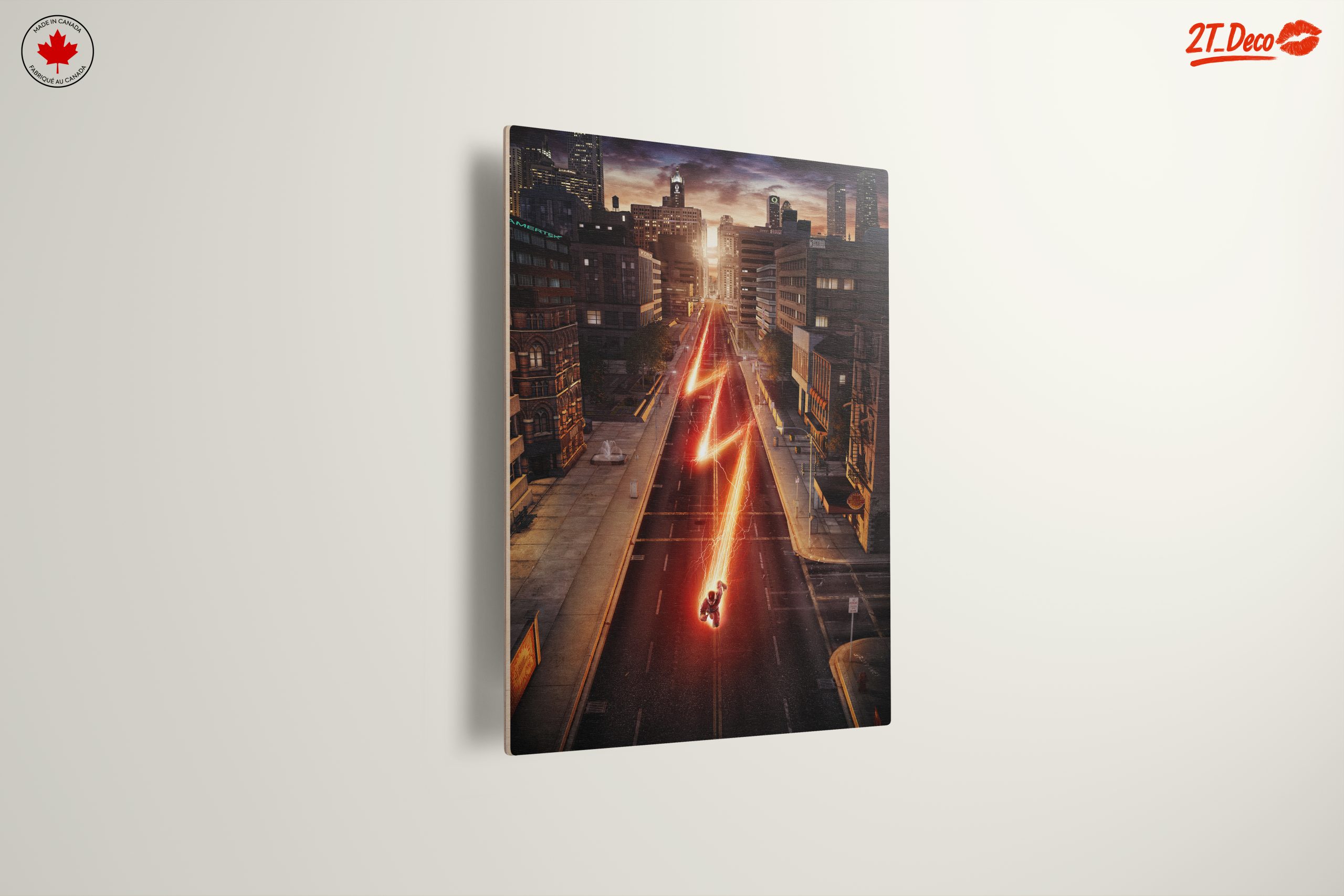 Dynamic Flash Artwork in Urban Setting - Image 13