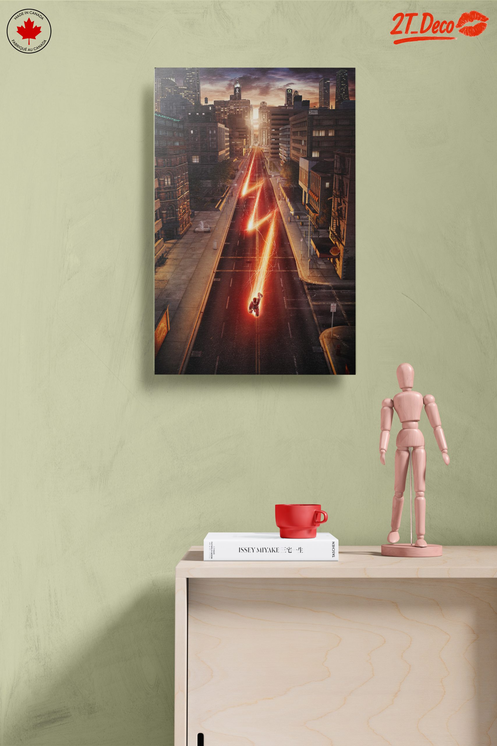 Dynamic Flash Artwork in Urban Setting - Image 14