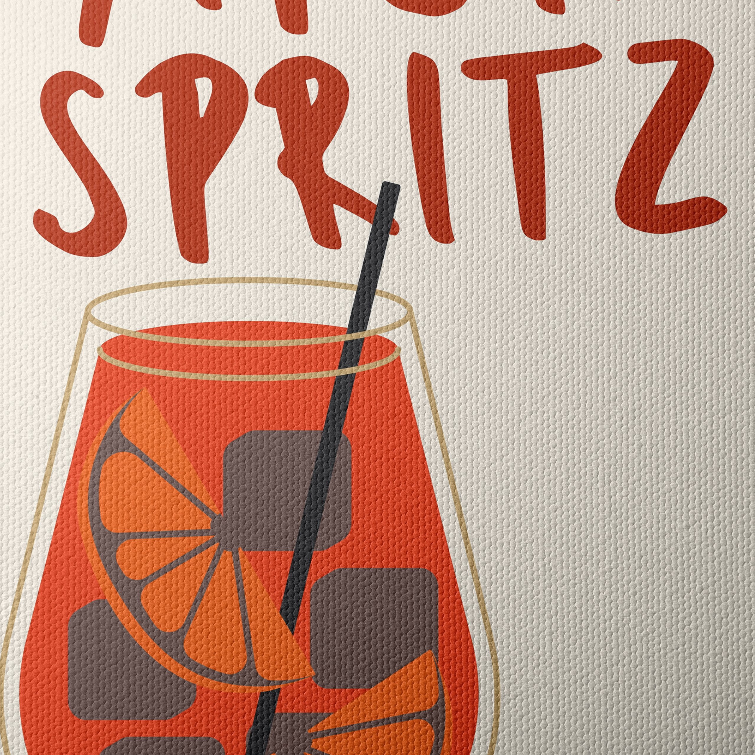 Aperol Spritz Cocktail Art 3 - Image 4