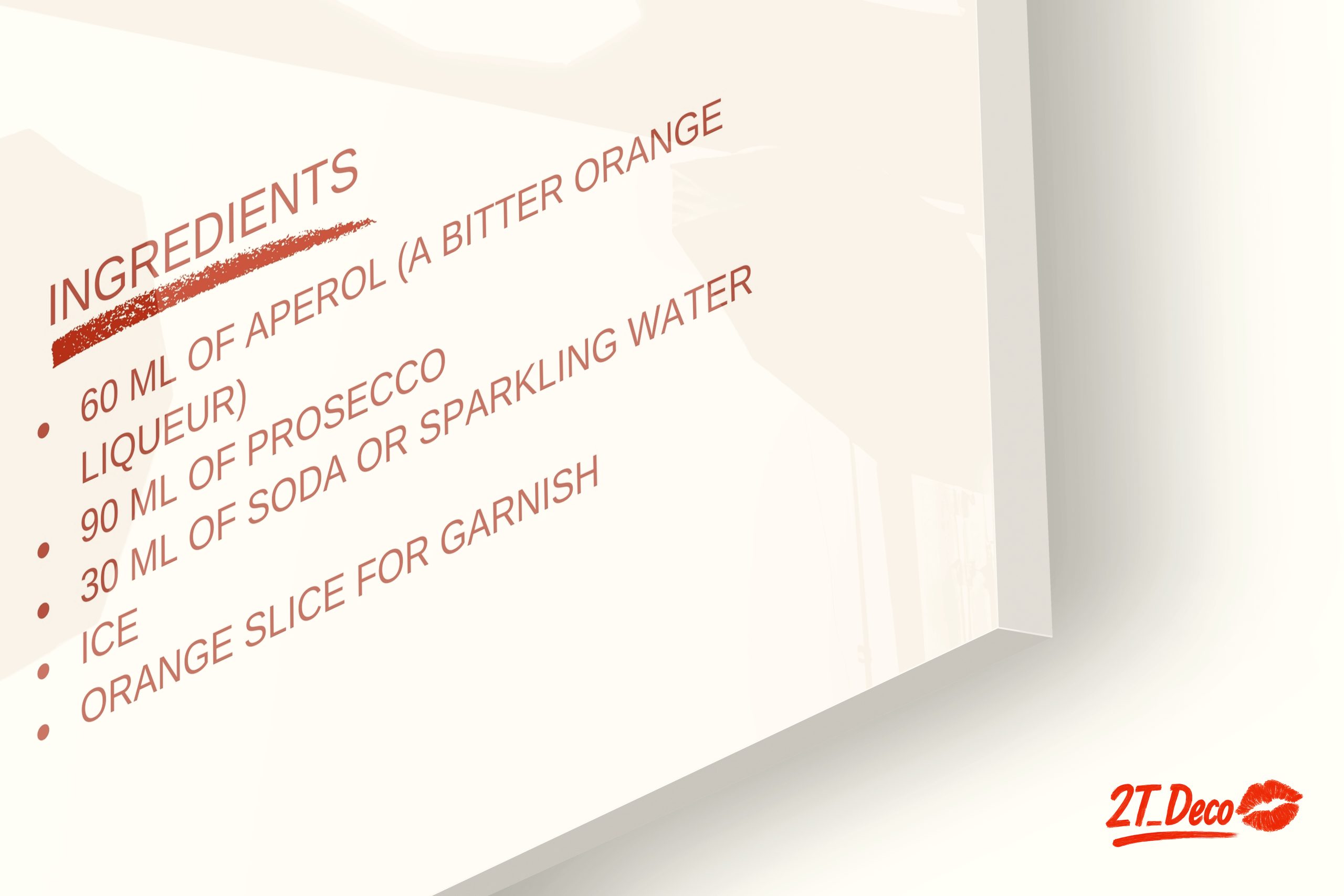 Aperol Spritz Cocktail Art 3 - Image 9