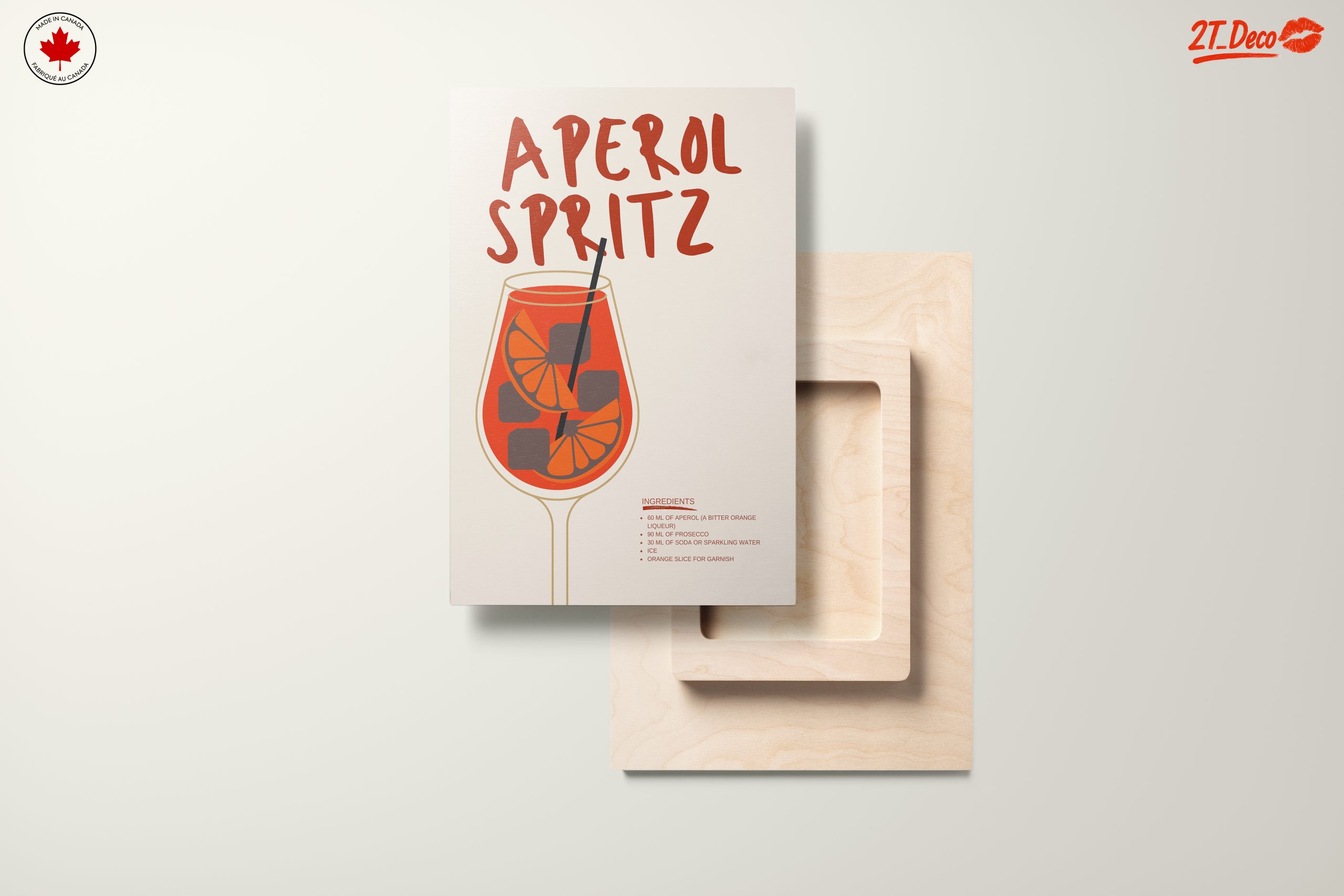 Aperol Spritz Cocktail Art 3 - Image 11