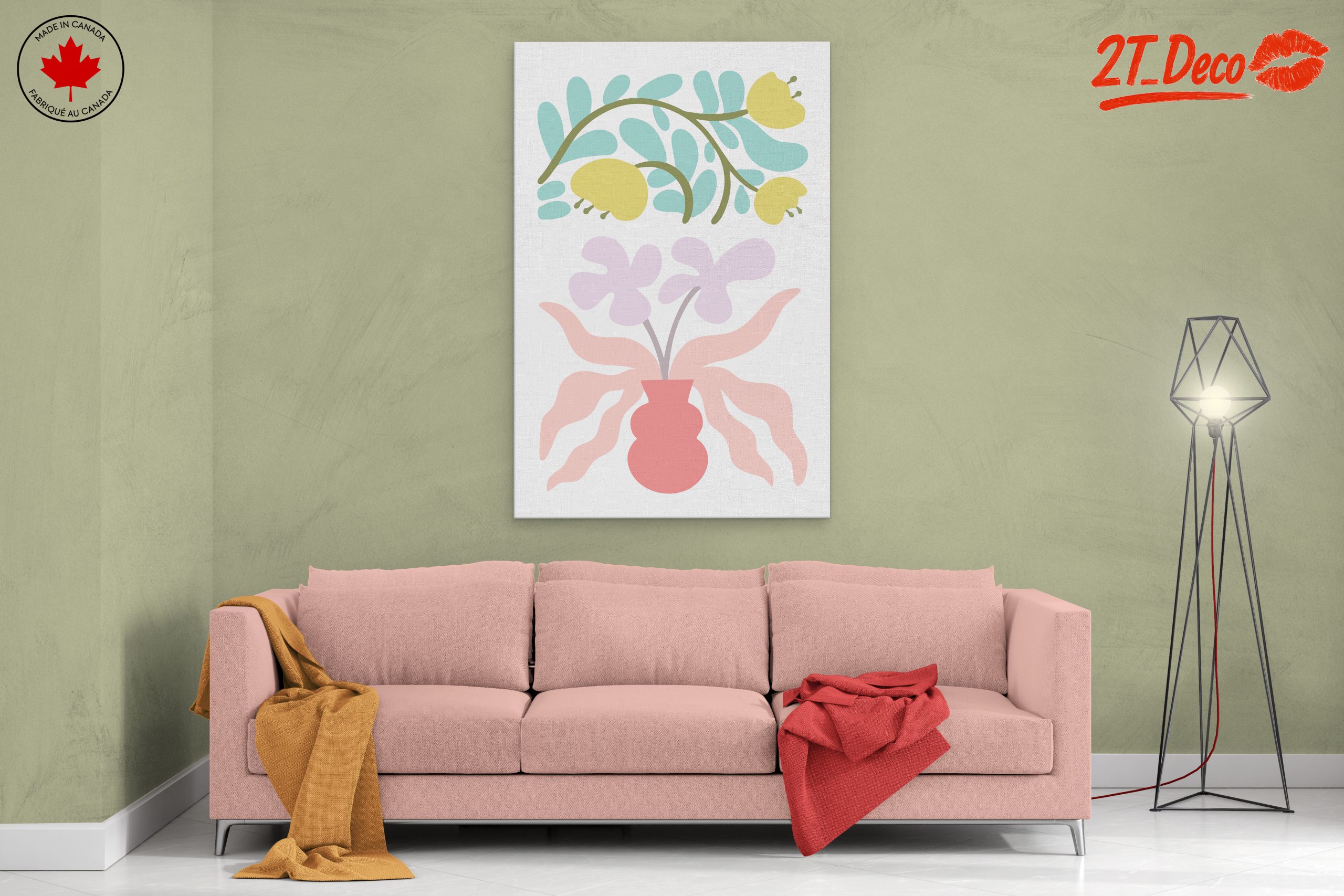 Stylized Floral Art Design 3 - Image 2