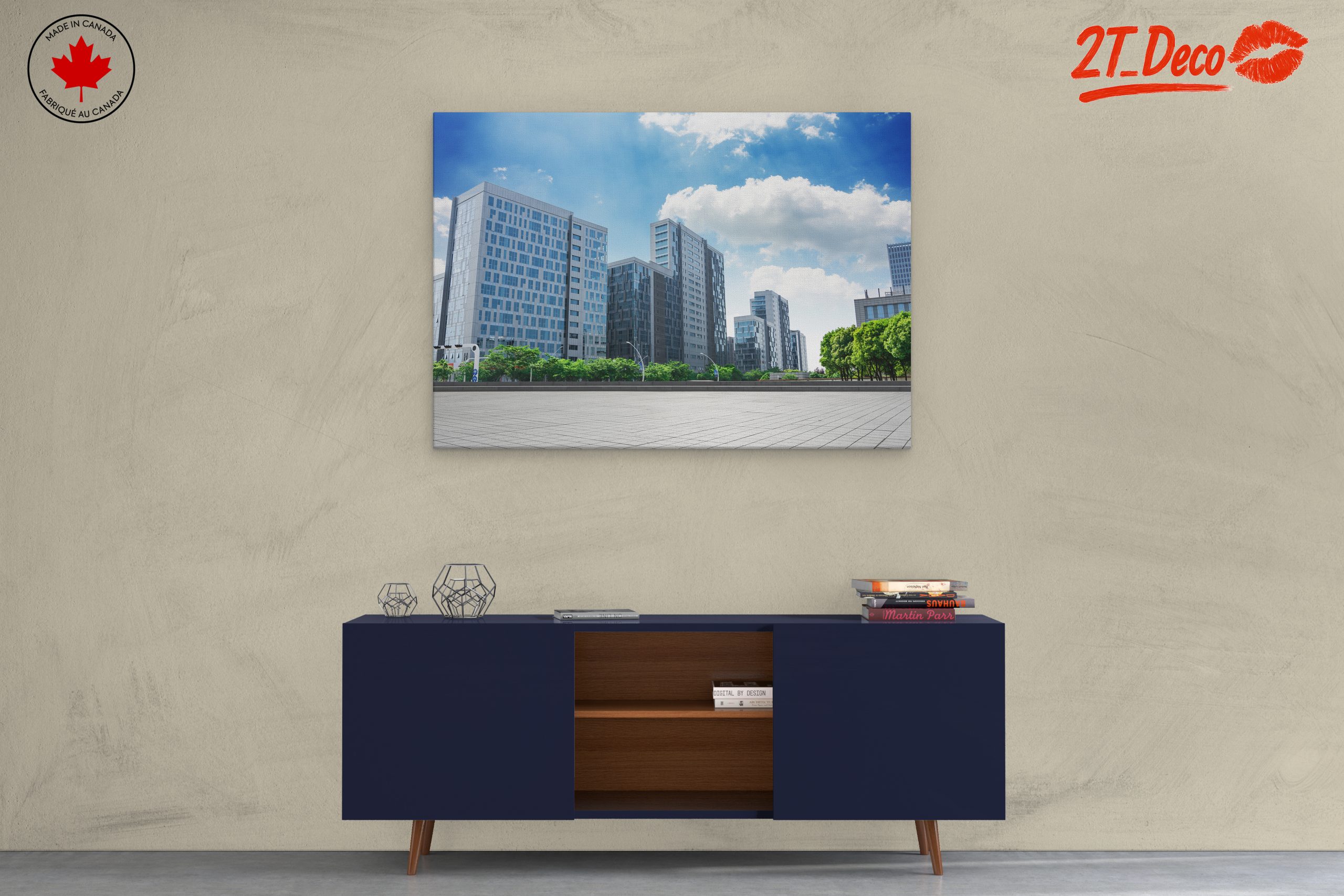 Modern Urban Cityscape with Glass Buildings - Image 3