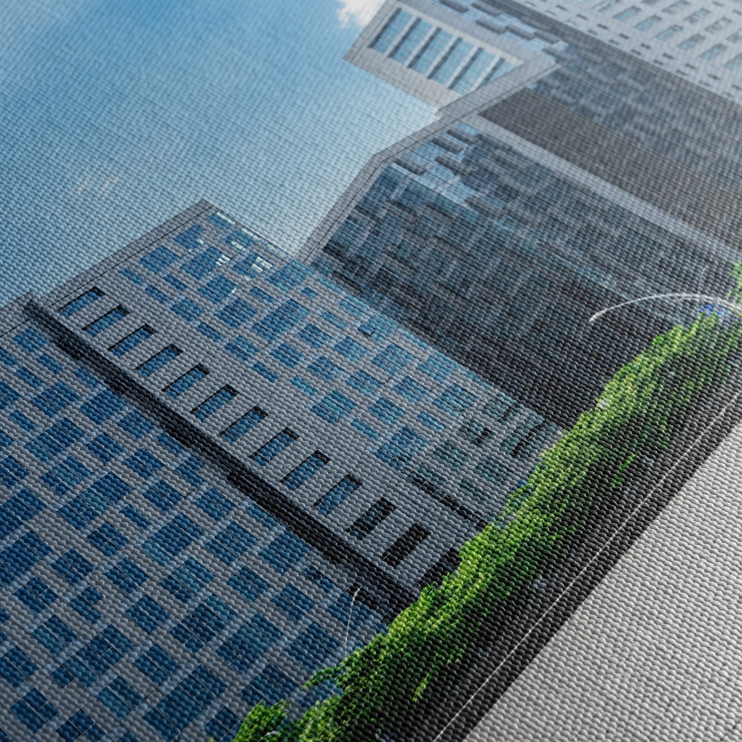 Modern Urban Cityscape with Glass Buildings - Image 5