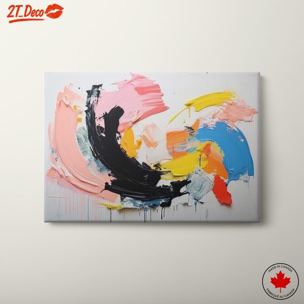 Dynamic Abstract Colorful Art