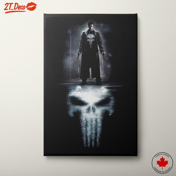 The Punisher Art Featuring Iconic Skull Design