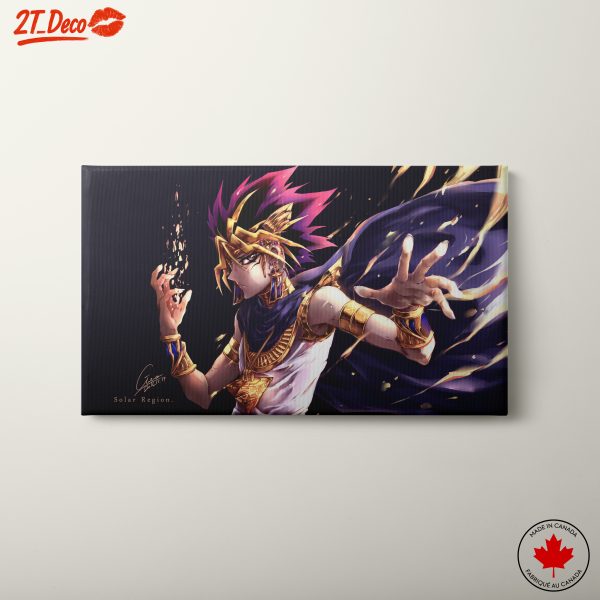 YuGiOh Character in Dynamic Pose