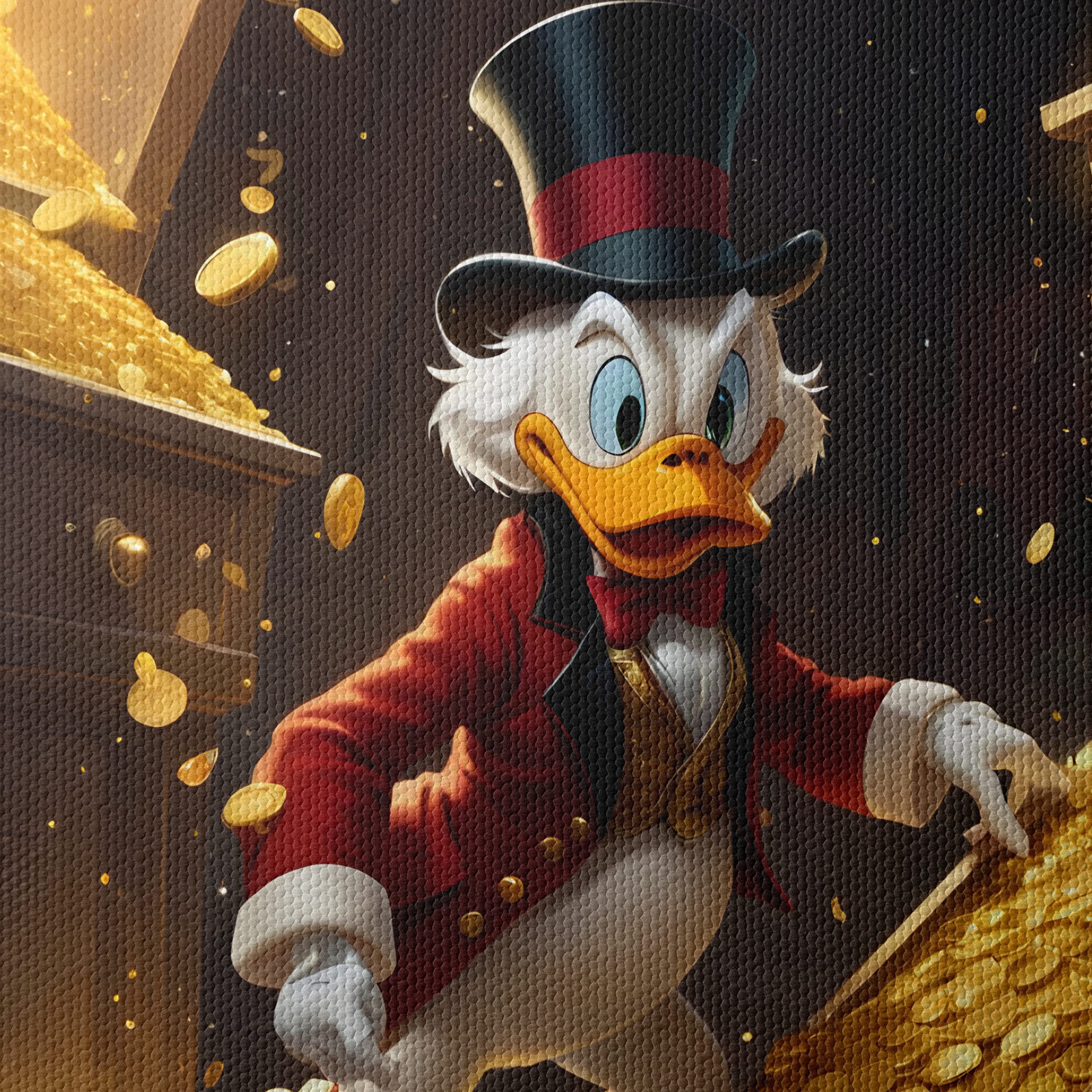 Scrooge McDuck in a Treasure Room - Image 4