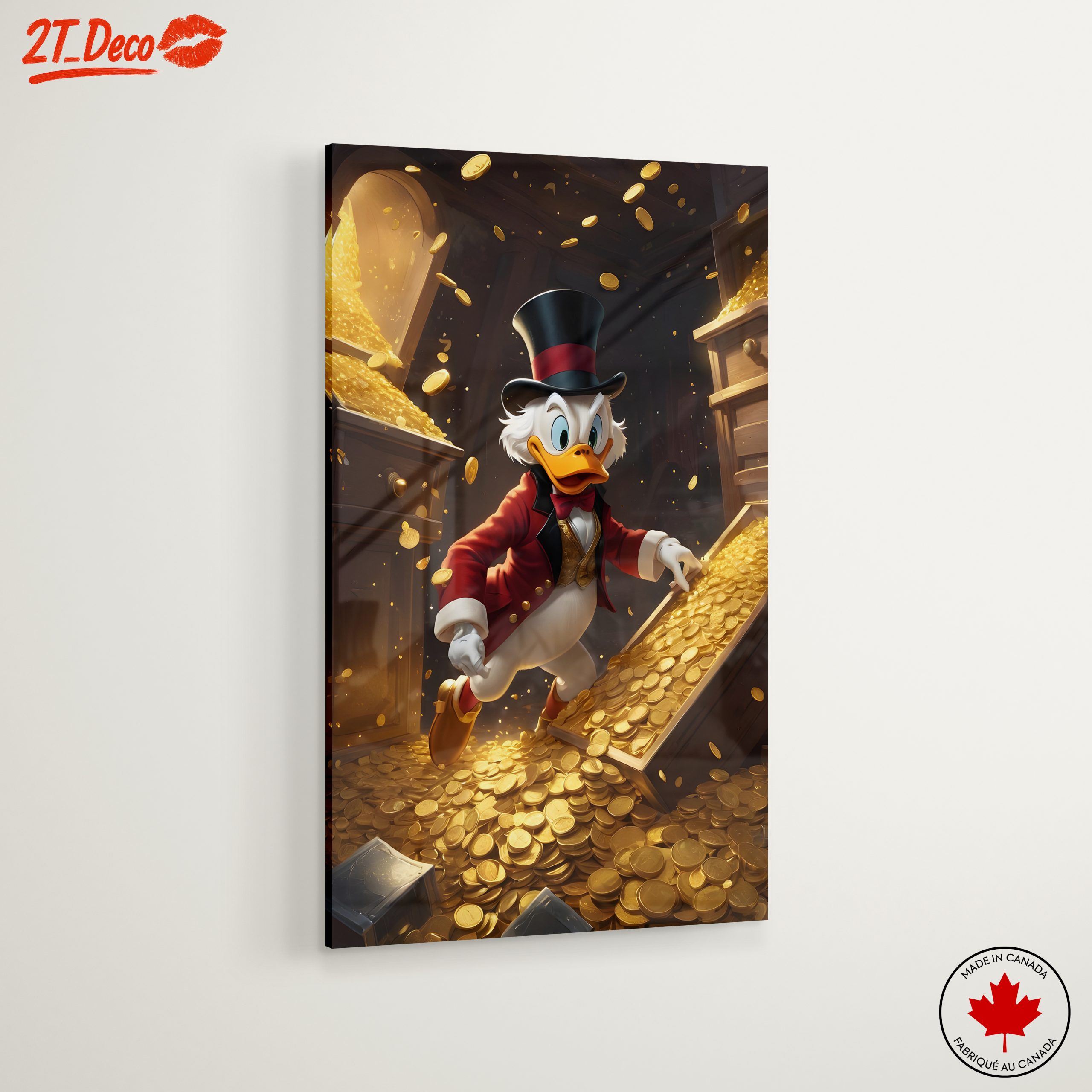 Scrooge McDuck in a Treasure Room - Image 6