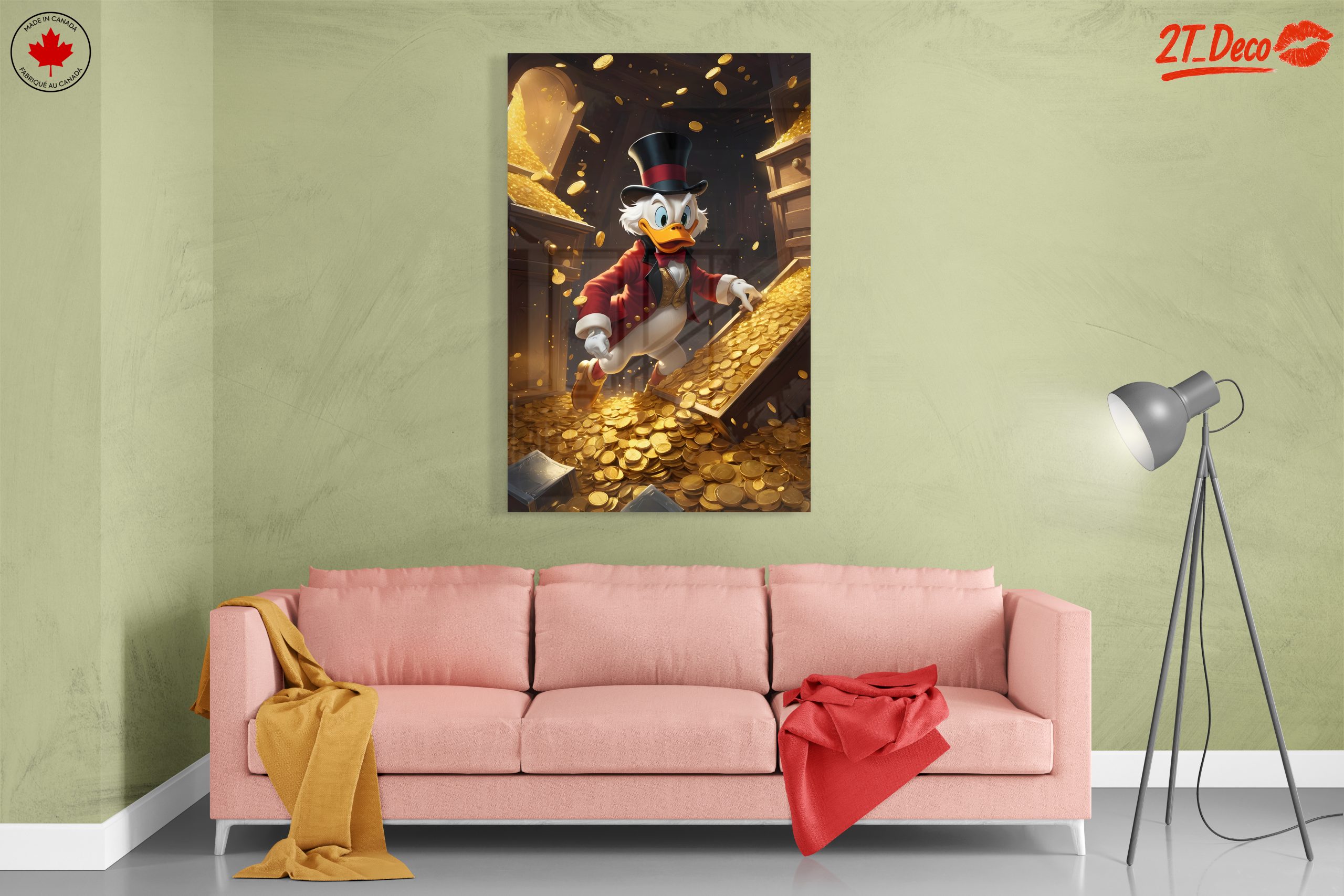 Scrooge McDuck in a Treasure Room - Image 7