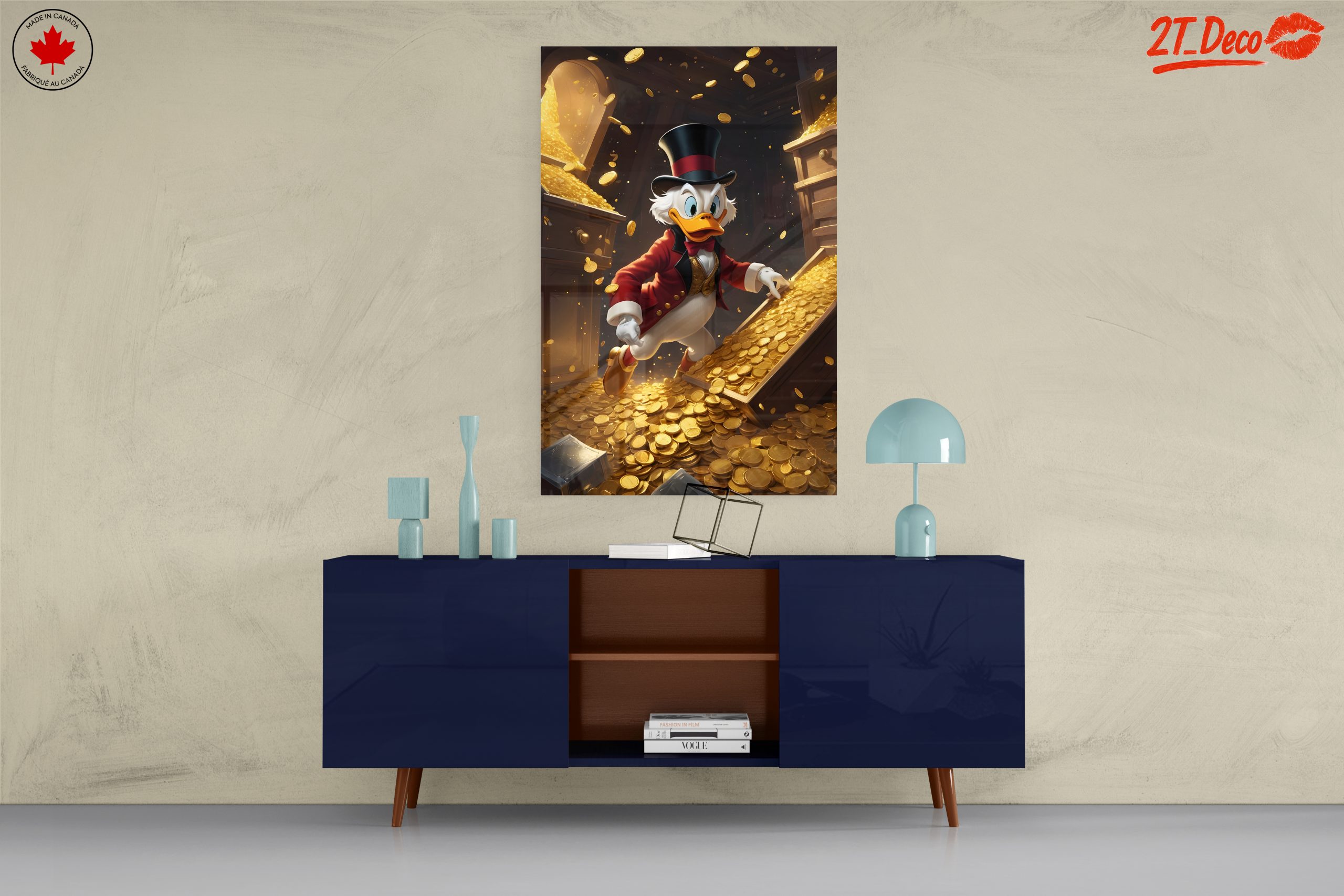 Scrooge McDuck in a Treasure Room - Image 8