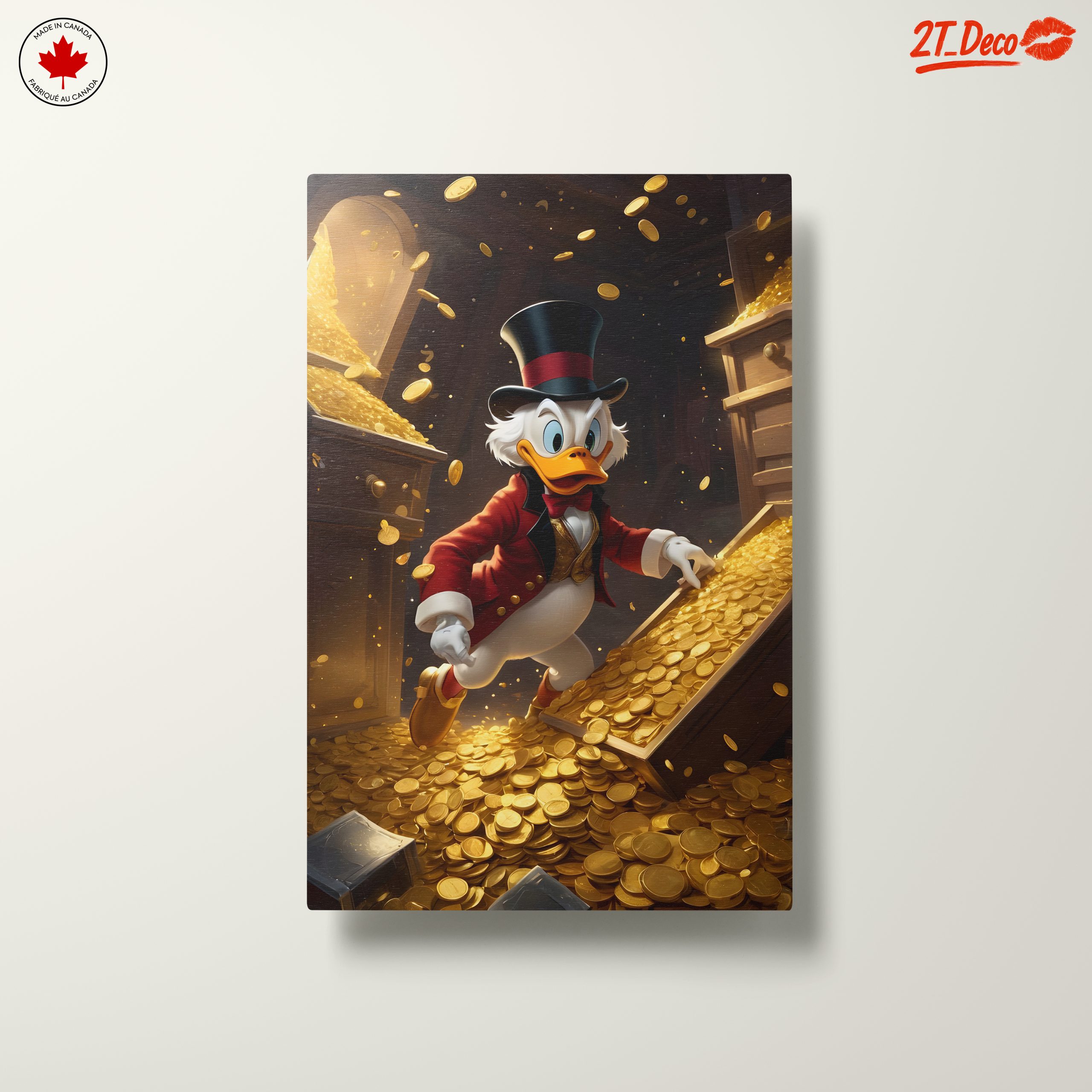 Scrooge McDuck in a Treasure Room - Image 10