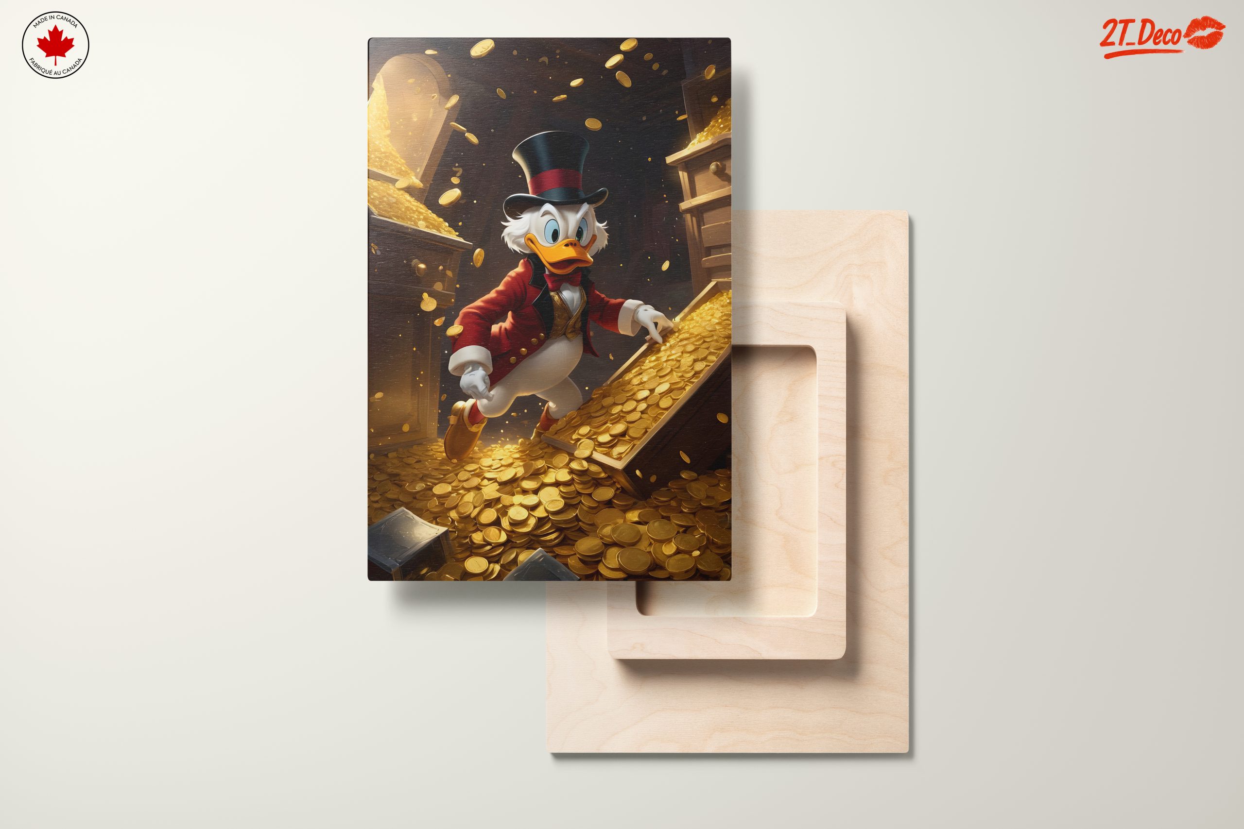 Scrooge McDuck in a Treasure Room - Image 11