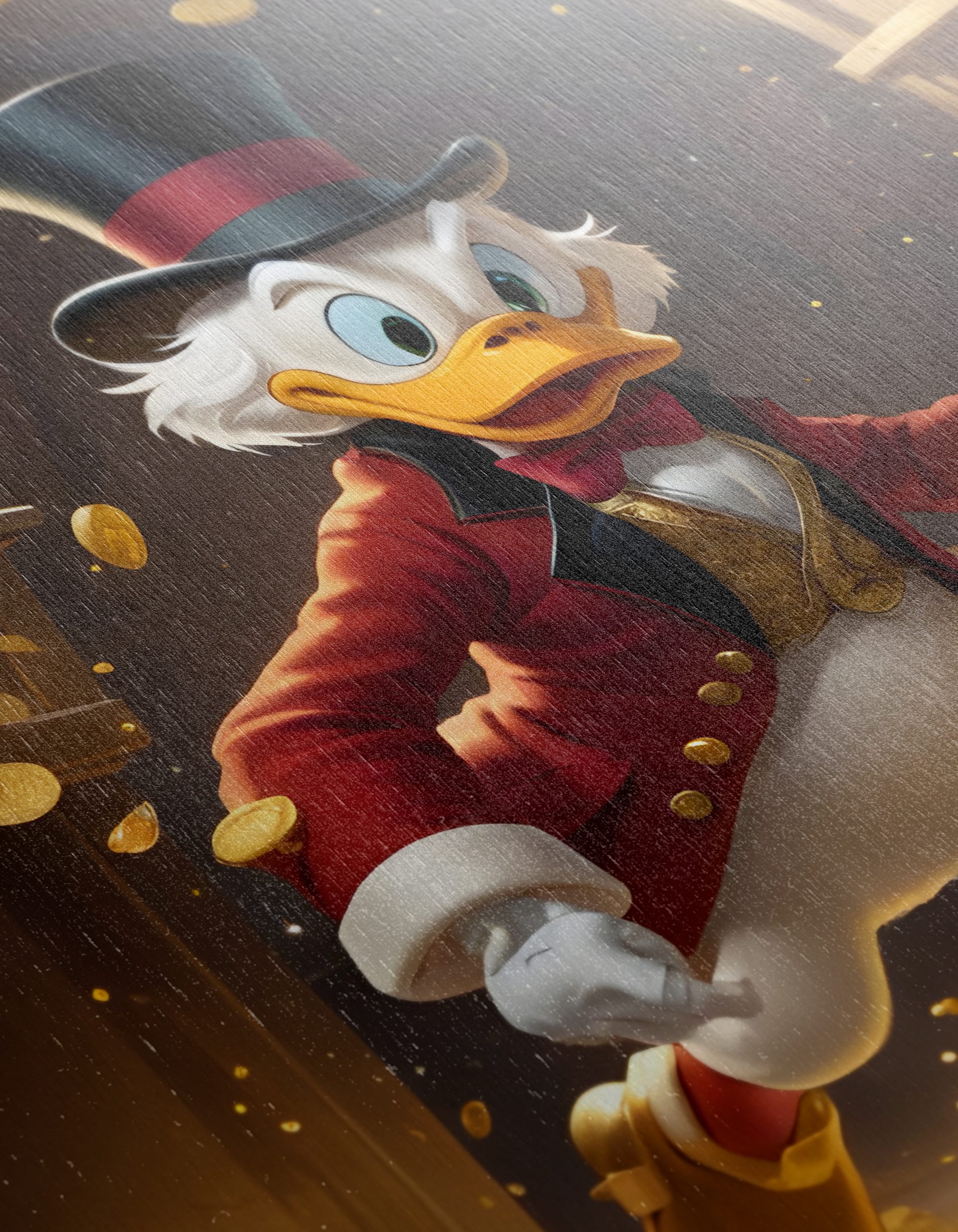 Scrooge McDuck in a Treasure Room - Image 12