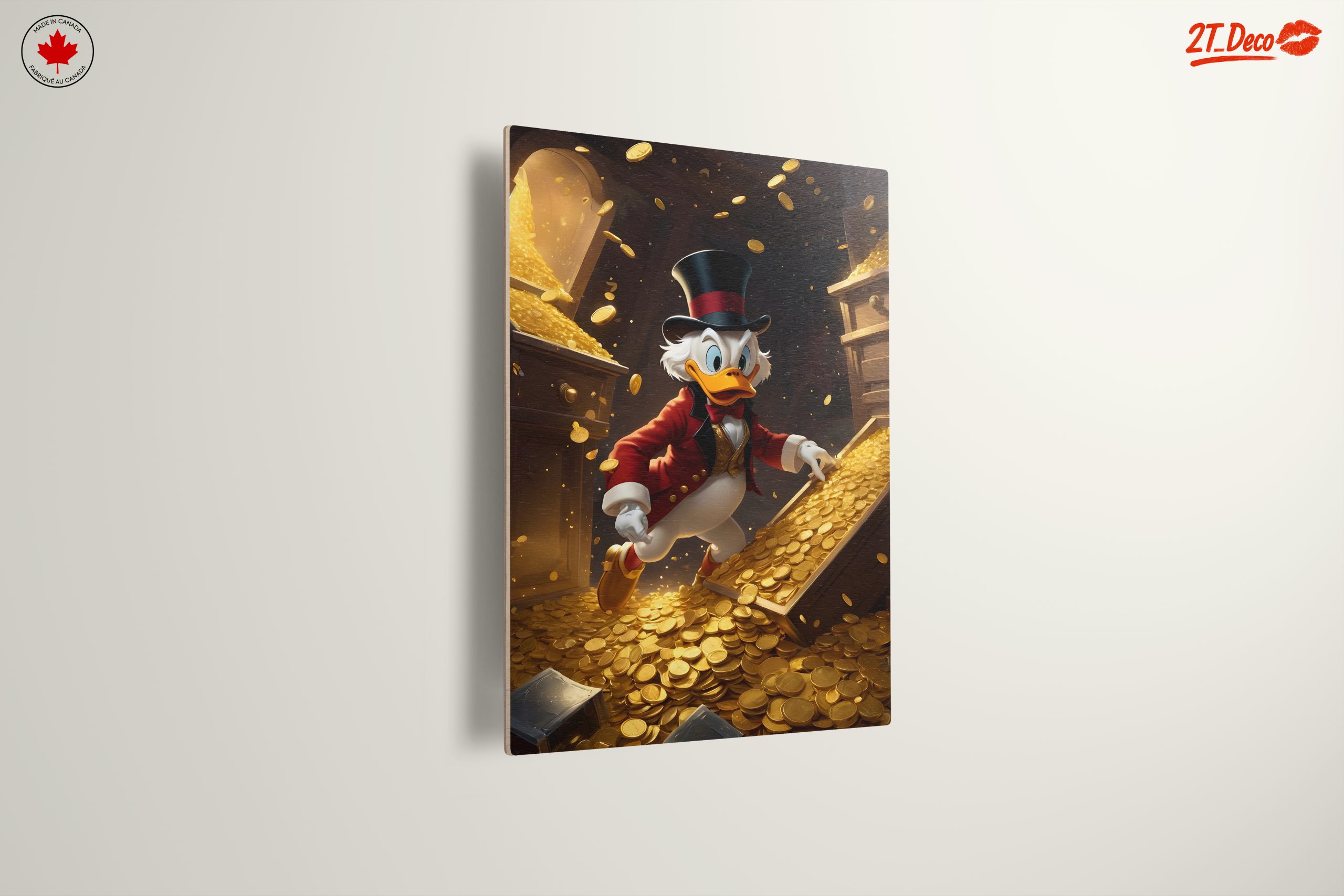 Scrooge McDuck in a Treasure Room - Image 13