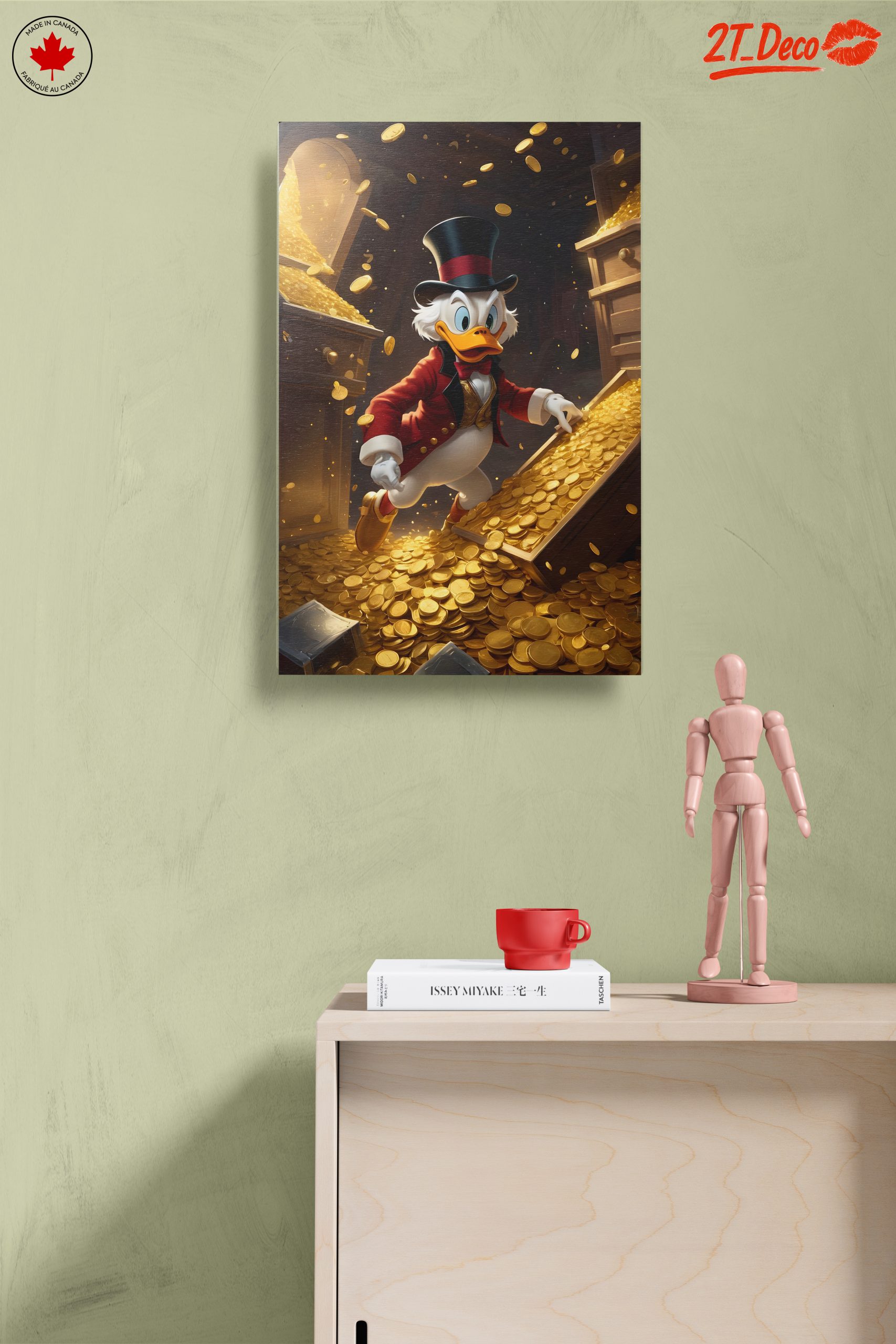 Scrooge McDuck in a Treasure Room - Image 14