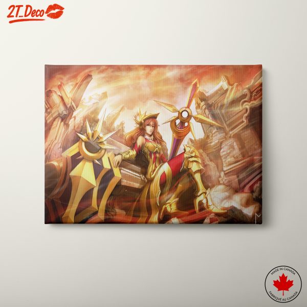 Epic Anime Warrior Character Artwork