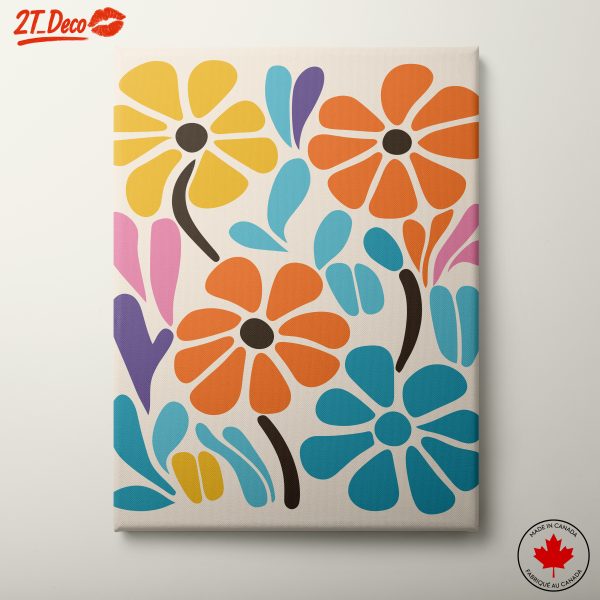 Colorful Botanical Abstract Art