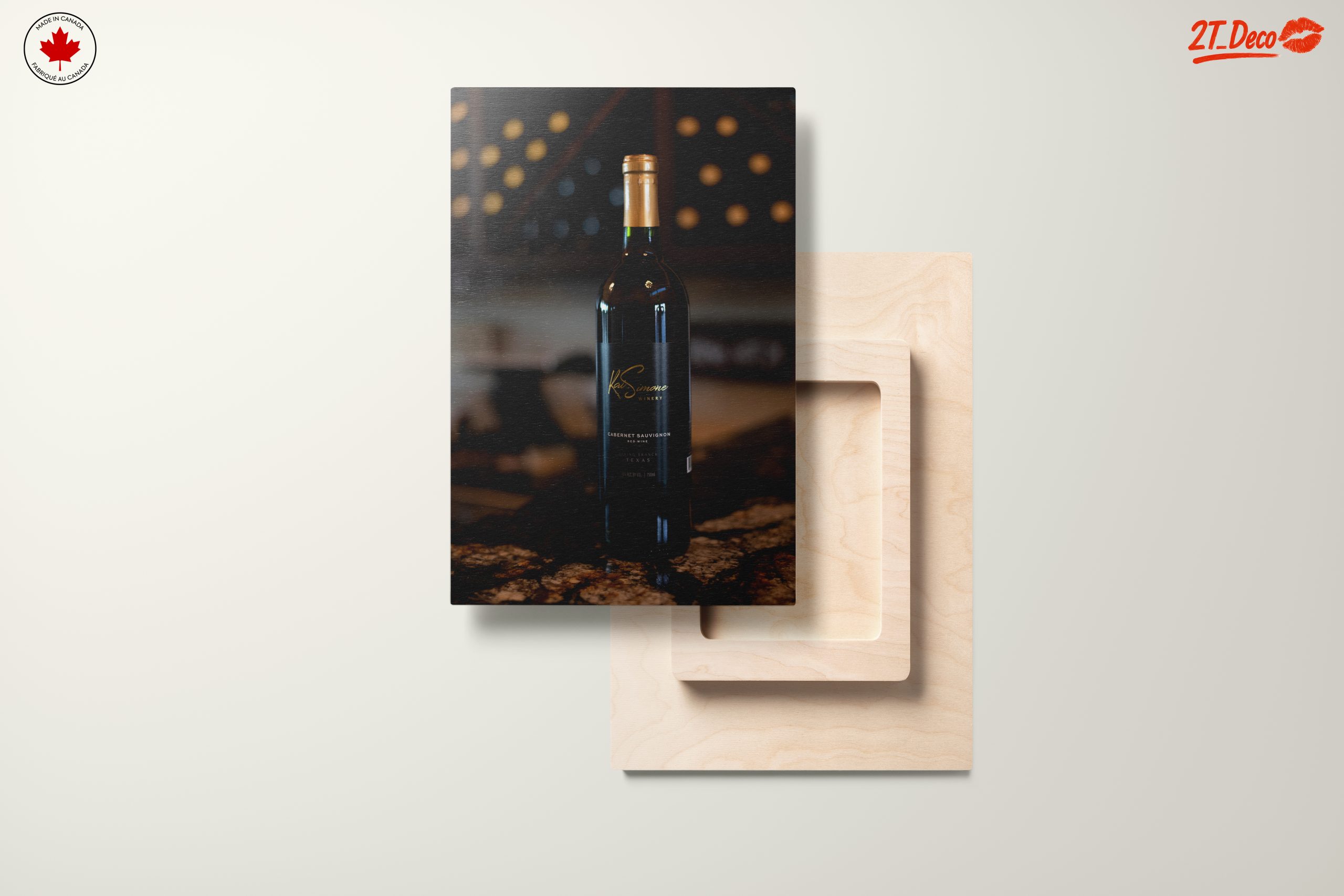 Elegant Wine Bottle Art from Texas - Image 11