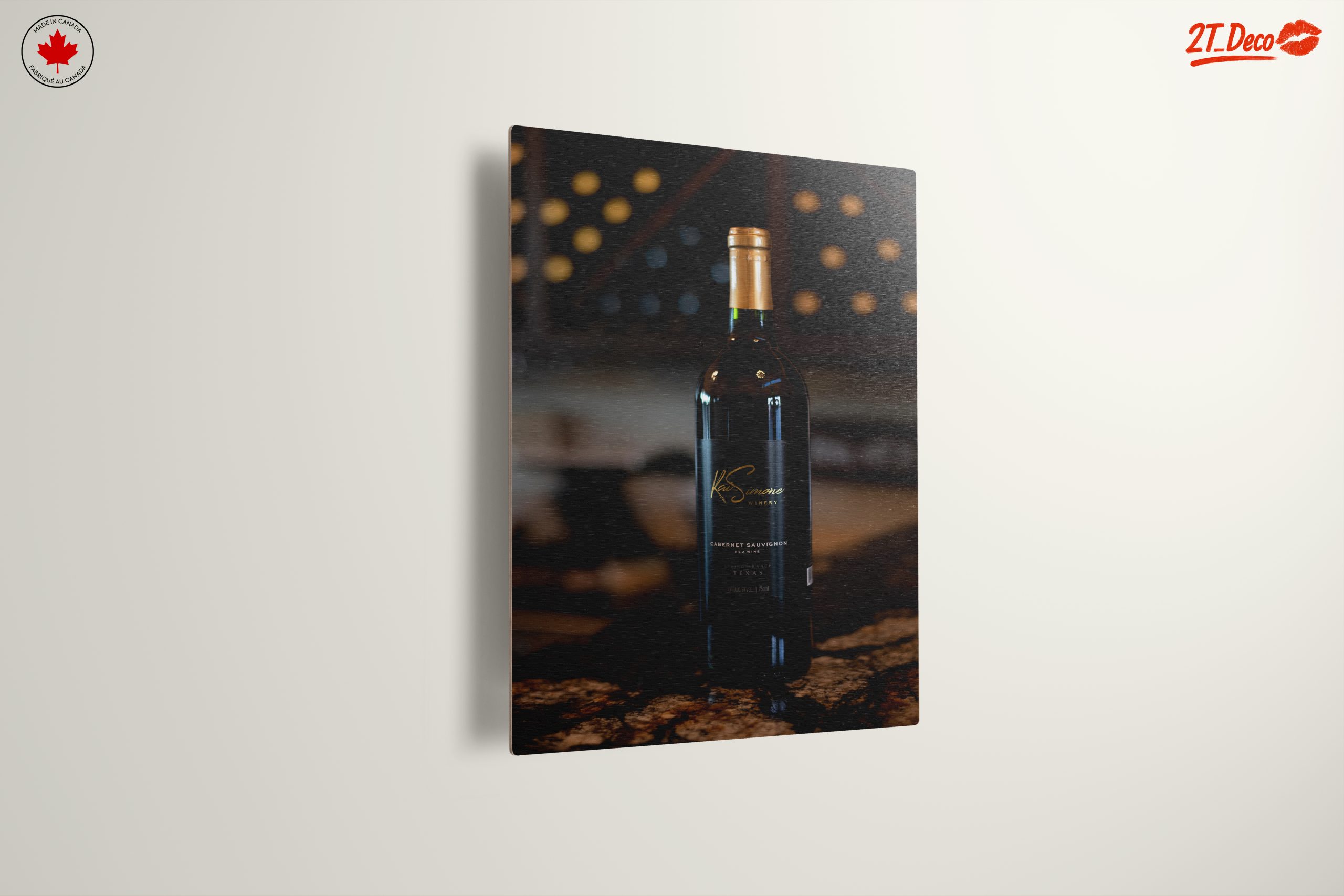 Elegant Wine Bottle Art from Texas - Image 13