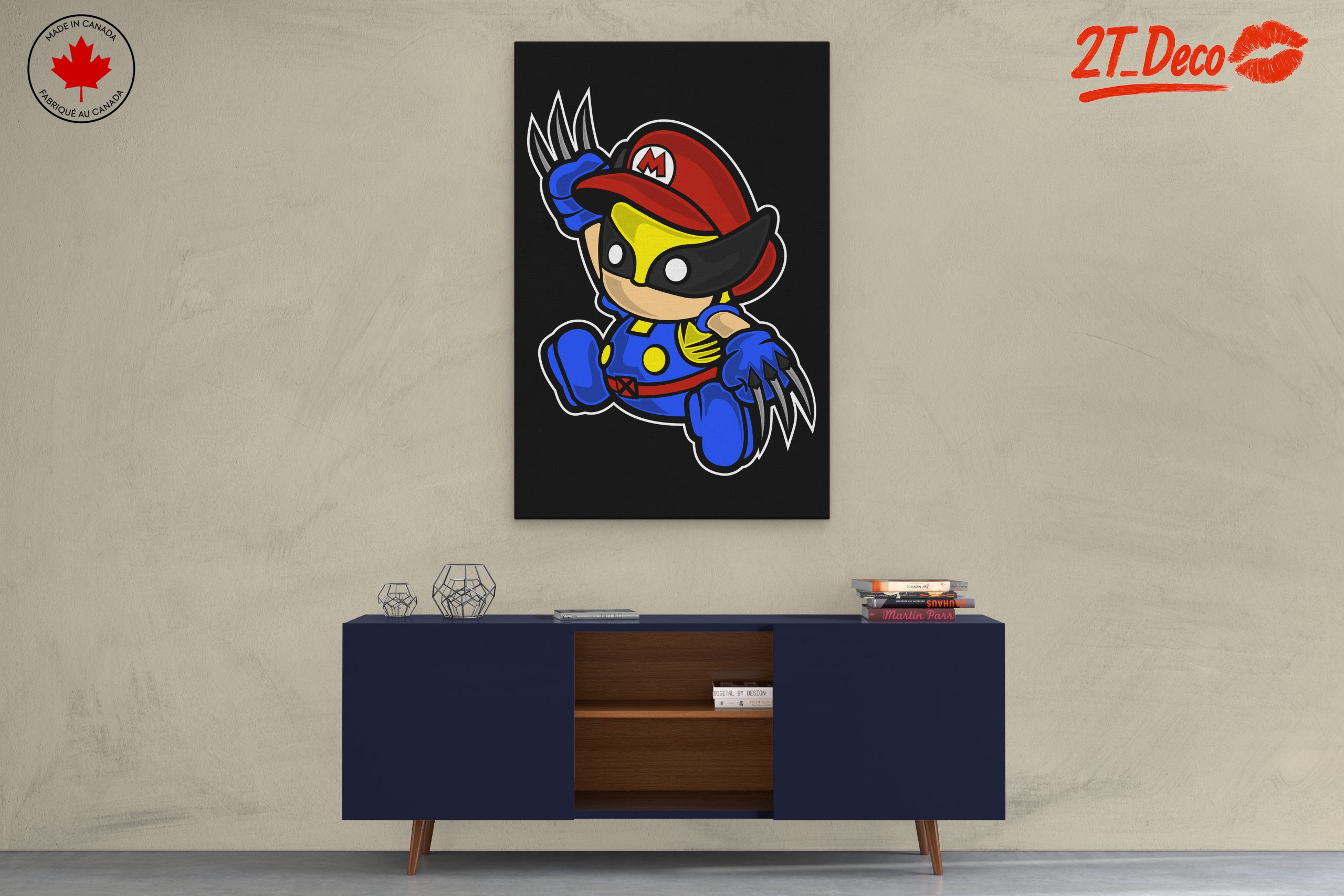 Adorable Character with Claws and Cap - Image 3