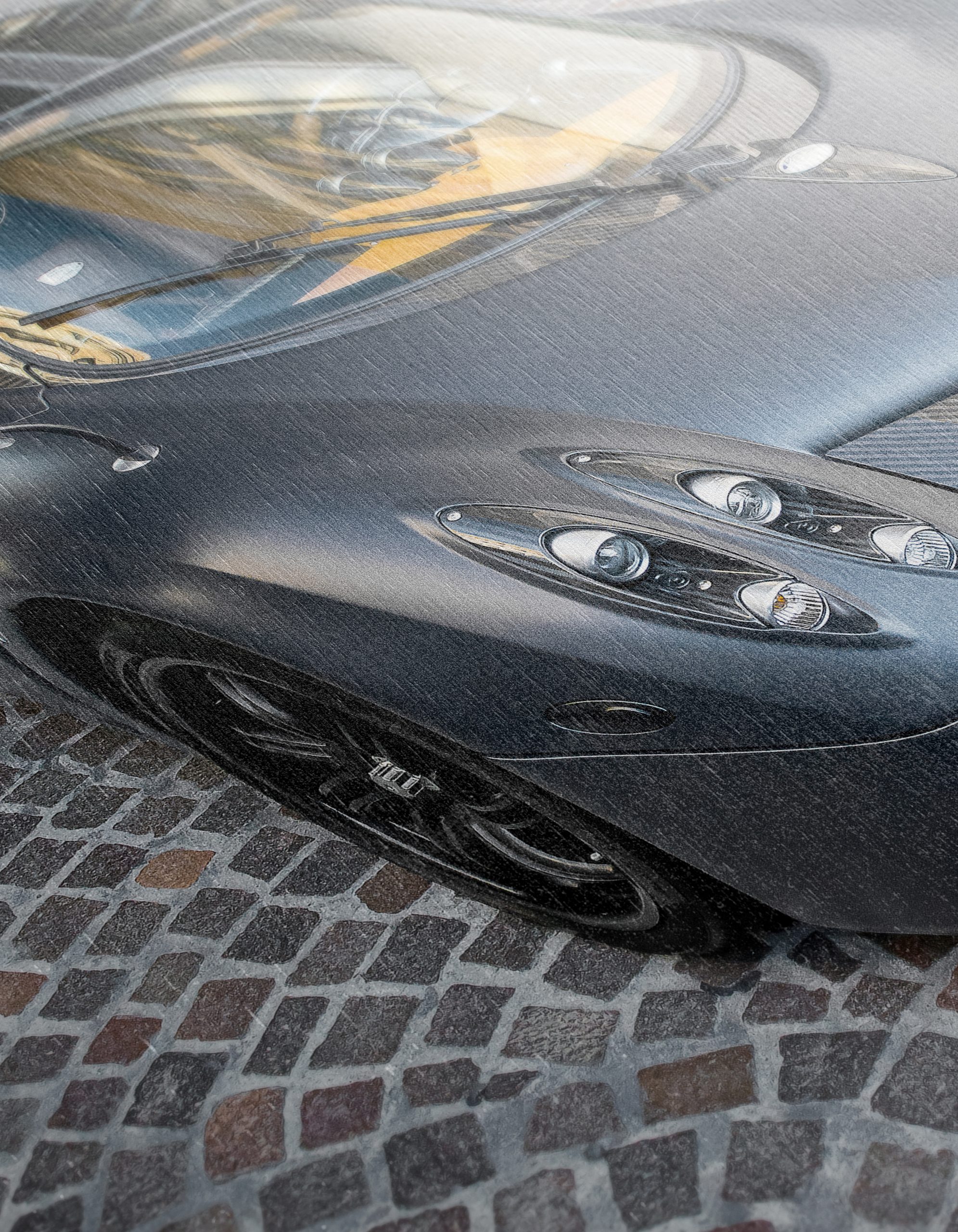 Sleek Classic Car in Urban Setting - Image 12