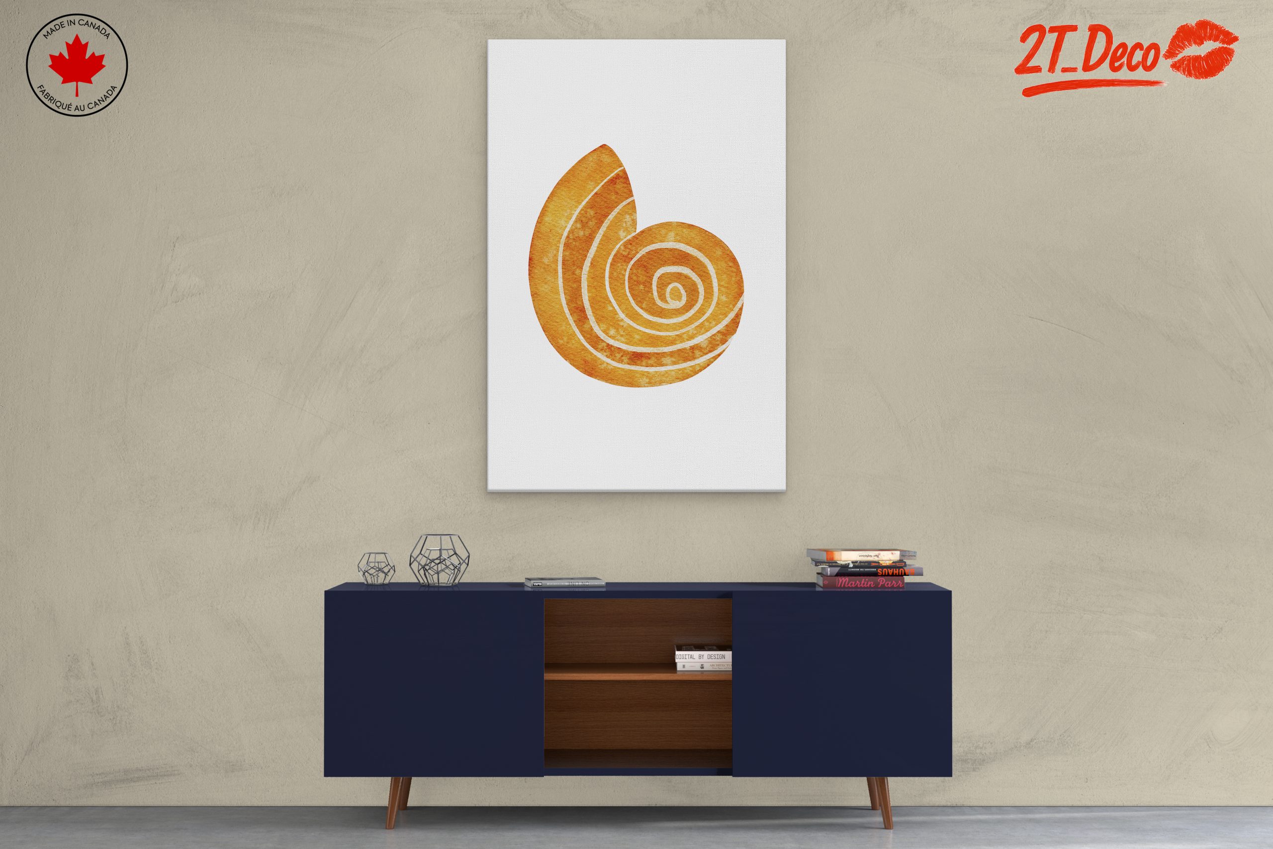 Charming Watercolor Shell Illustration - Image 3