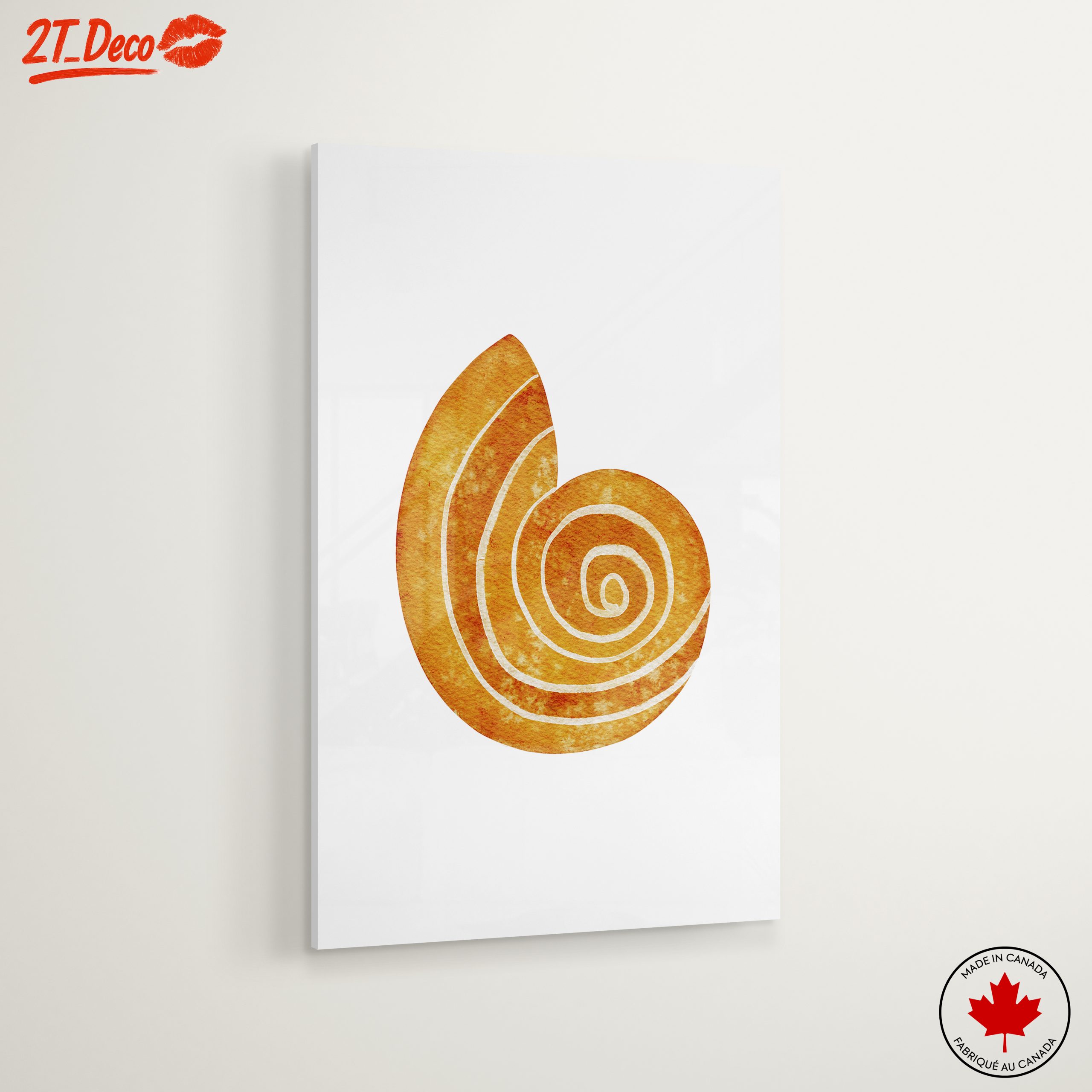 Charming Watercolor Shell Illustration - Image 6