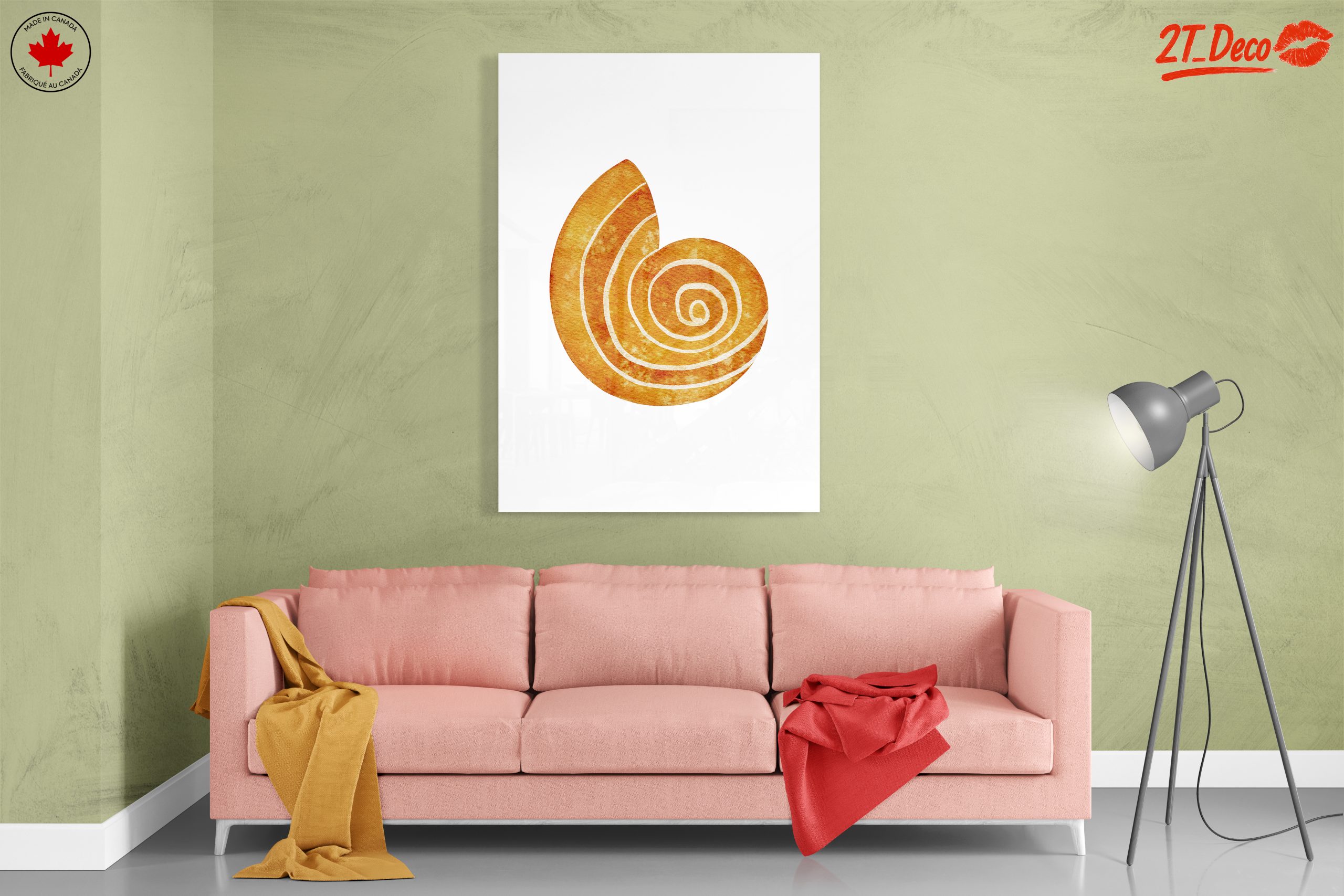 Charming Watercolor Shell Illustration - Image 7