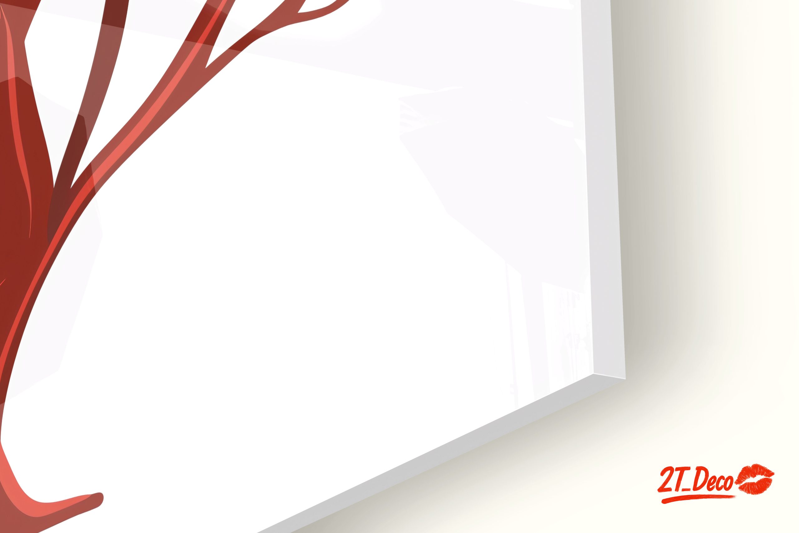 Stylized Tree Design with Red Berries - Image 9