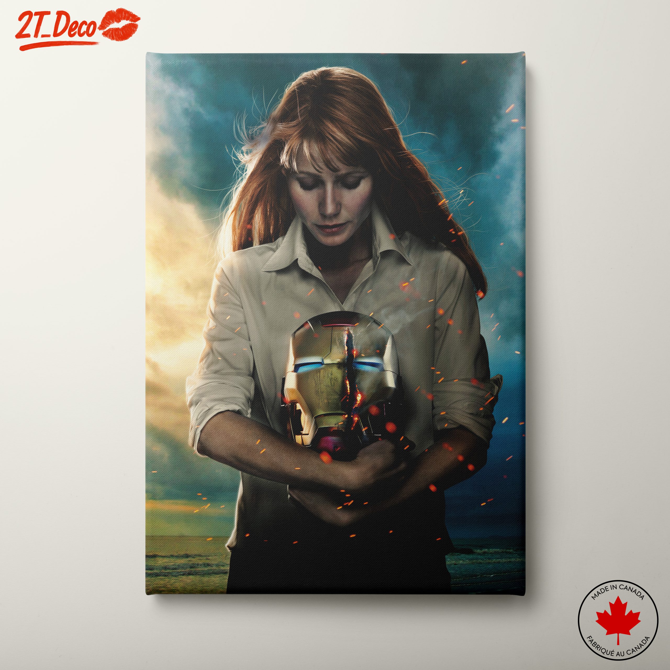 Emotional Iron Man Tribute Artwork