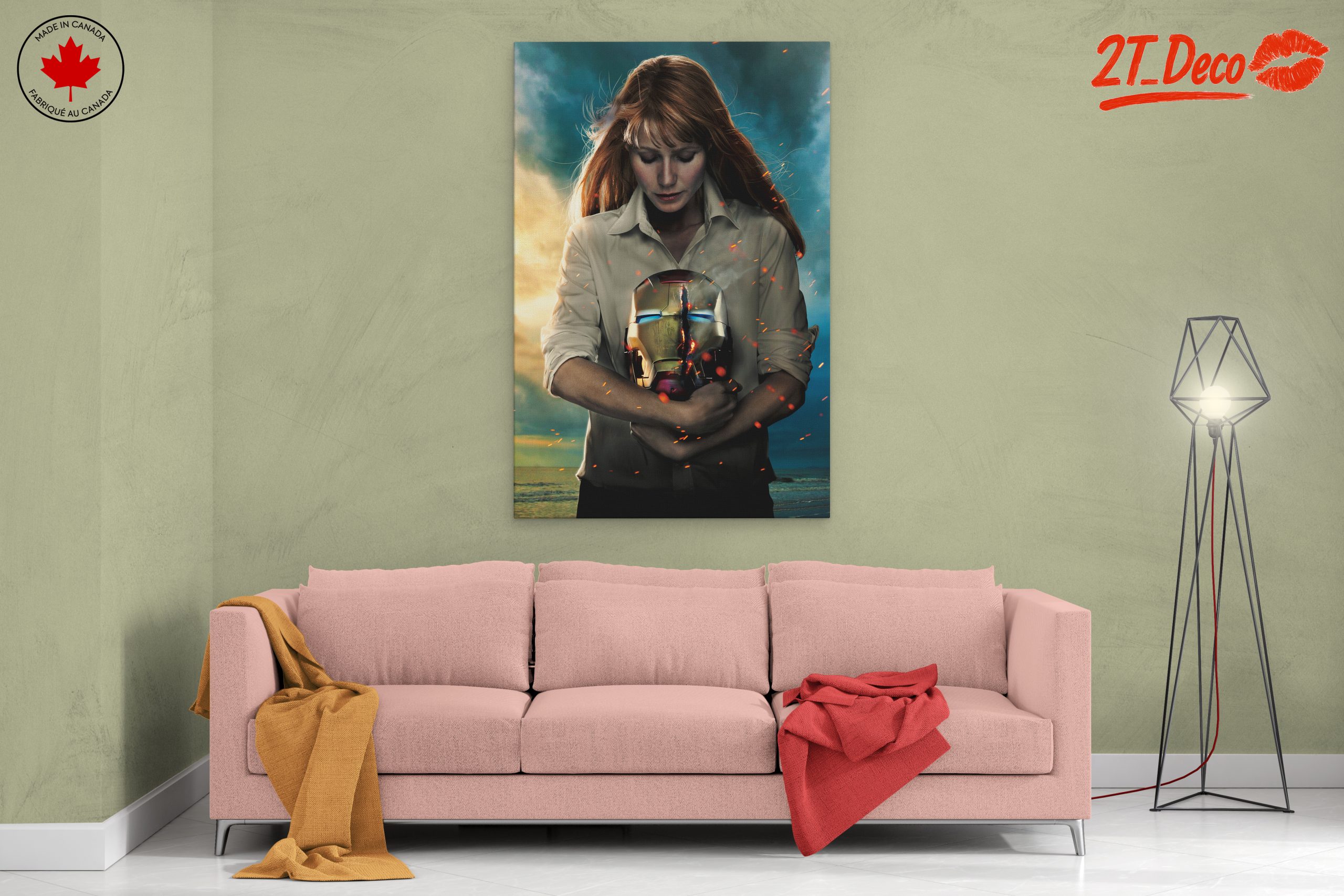 Emotional Iron Man Tribute Artwork - Image 2