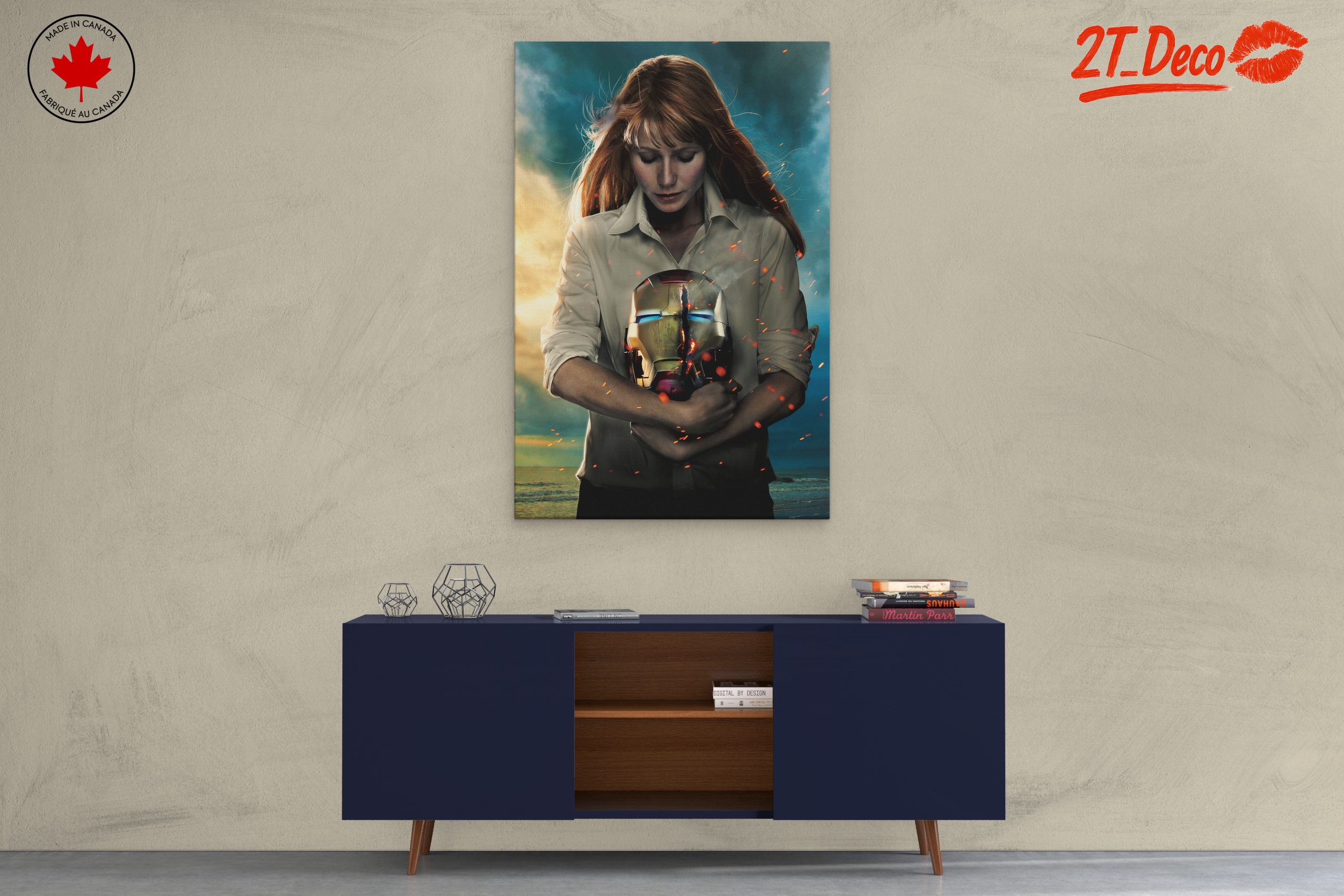 Emotional Iron Man Tribute Artwork - Image 3